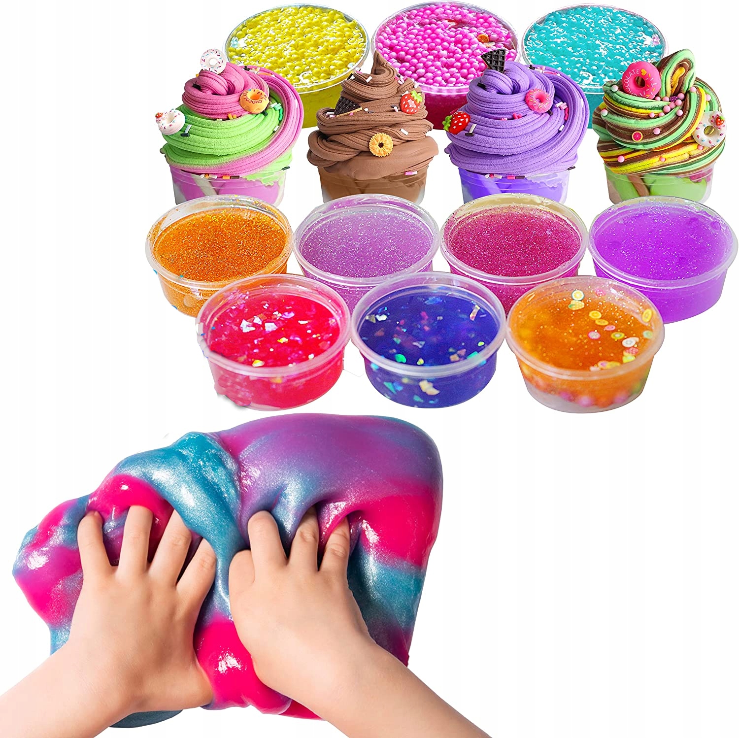 ZESTAW DO ROBIENIA SLIME FABRYKA LABORATORIUM SLIME BOX GLUT JUMBO EAN (GTIN) 5907213000436