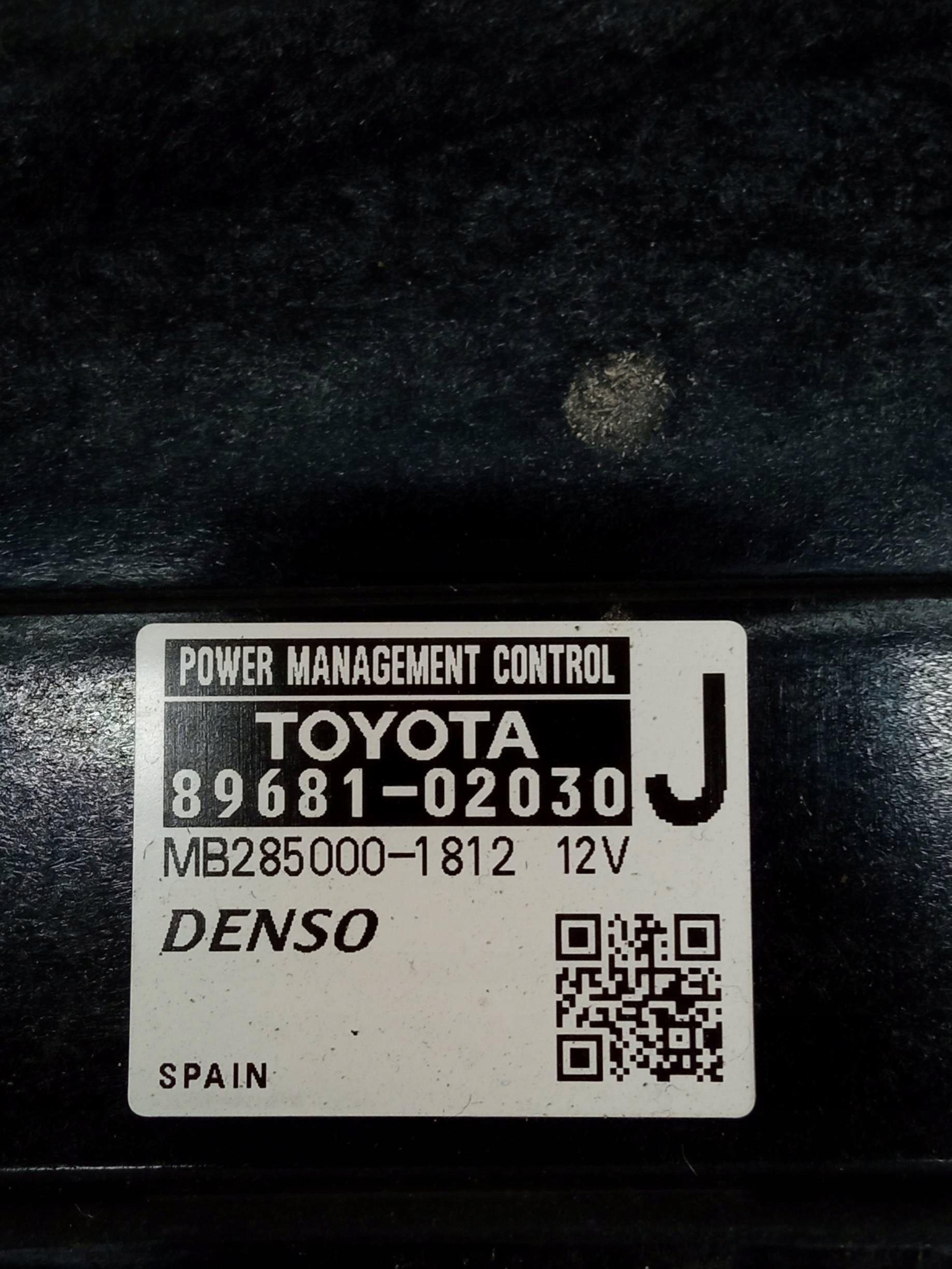 voltage module E18 89681-02030 Toyota Auris II (2012-)