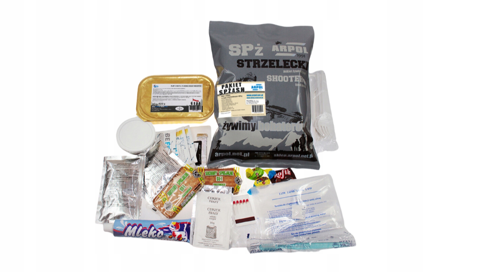 Levně Střelecký potravinový balíček SPŽ4SH Filé z krůty v hořčicové omáčce