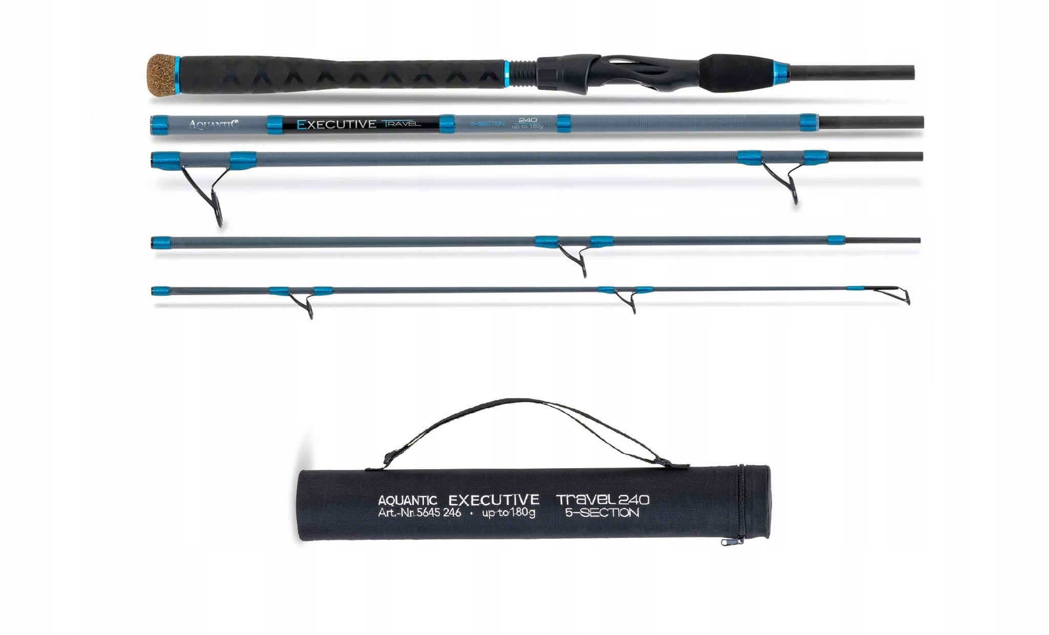 Wędka Aquantic Executive Travel 240/-180g