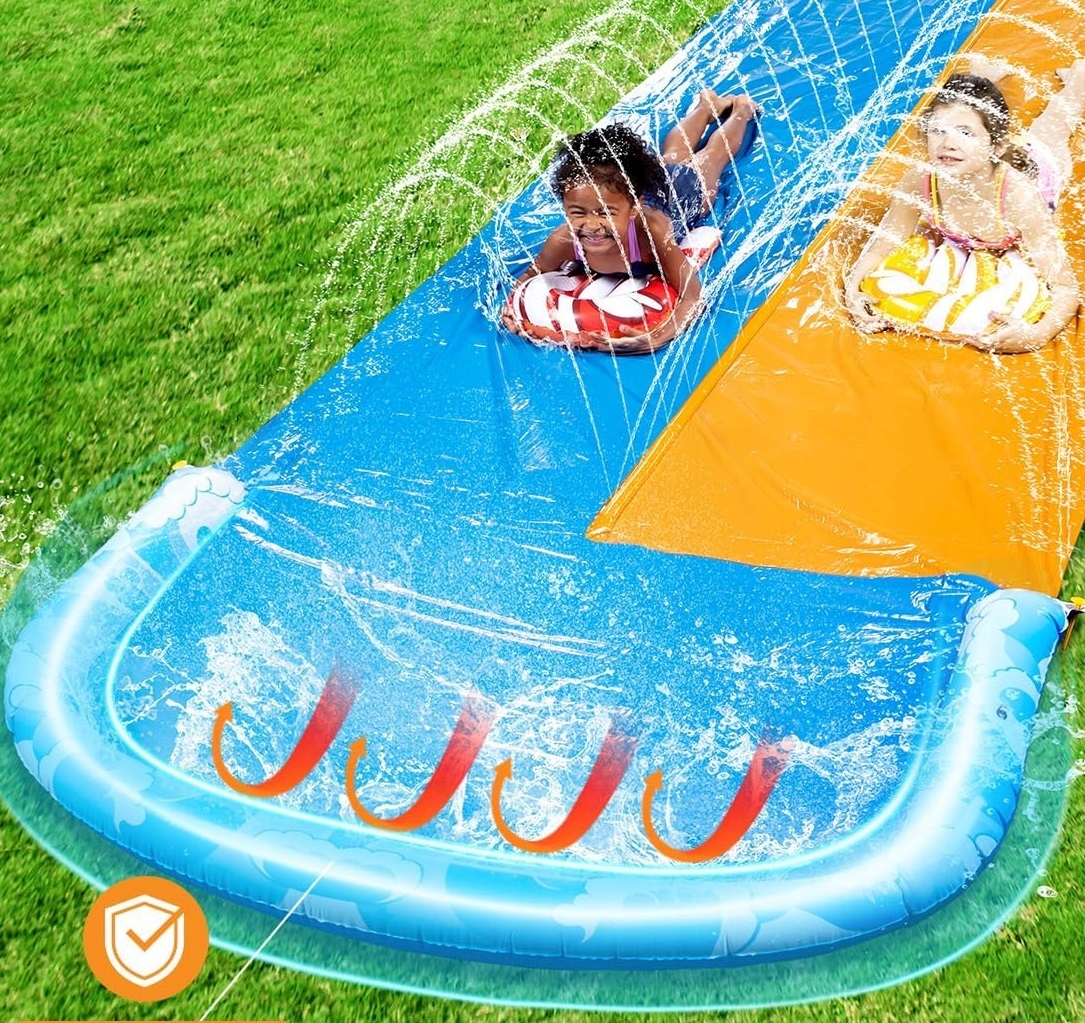 ŚLIZGAWKA ZJEŻDZALNIA WODNA ZRASZANA DO OGRODU 2 OSOBY LATO ZABAWA DZIECKA Rodzaj wodna