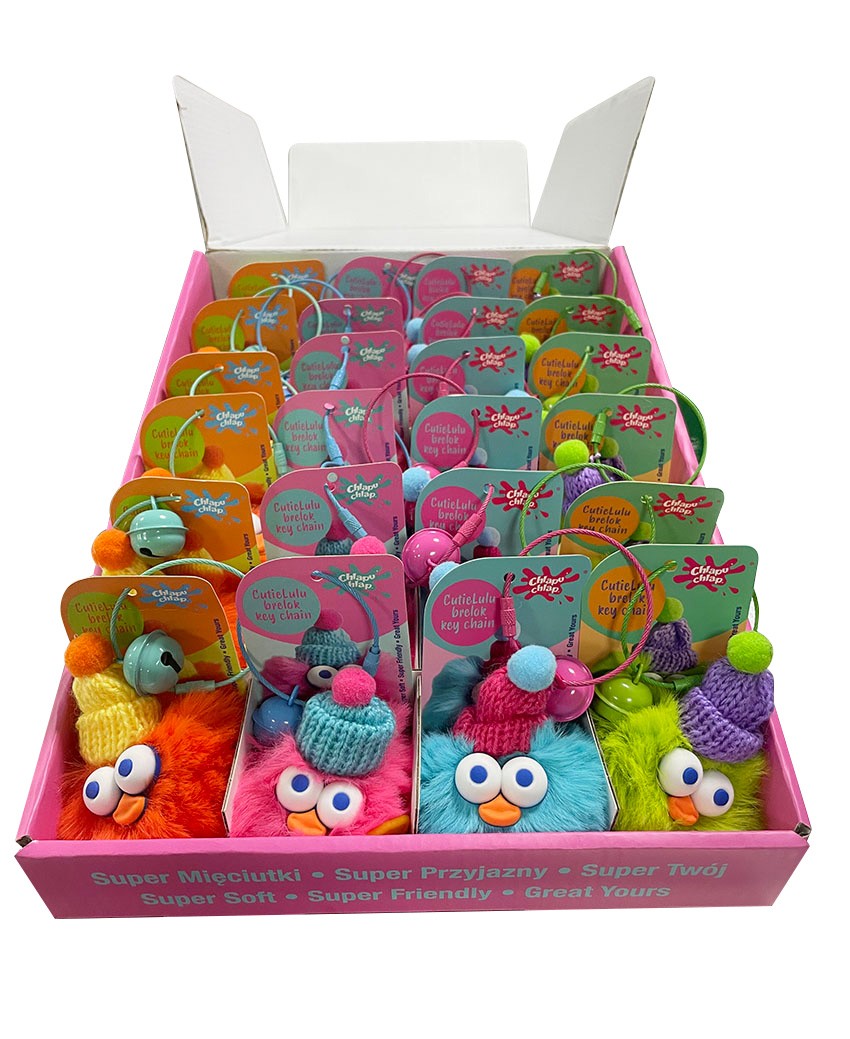 Chlapu Set Klíčenek mix barev 24 ks