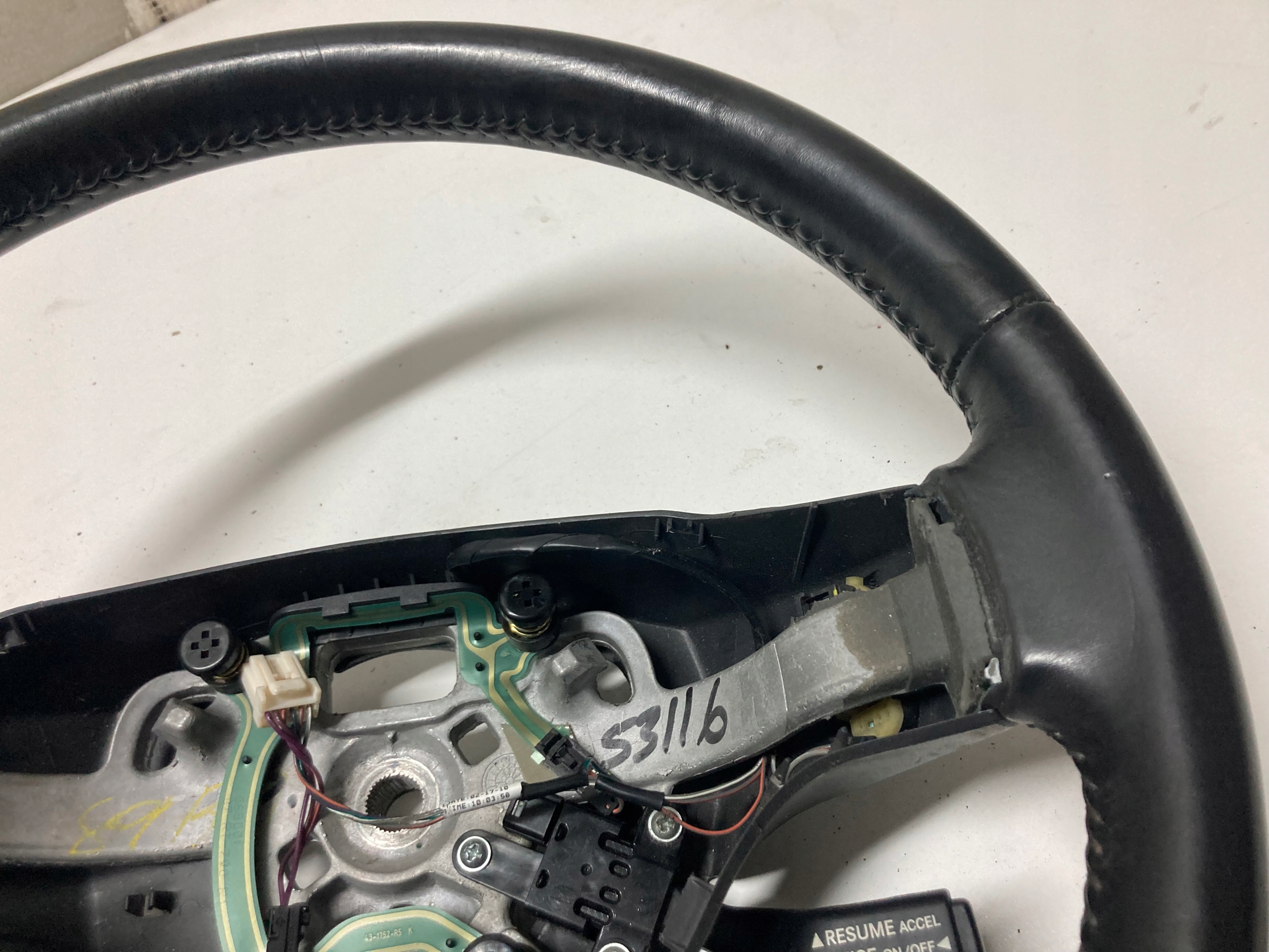 lenkrad Volkswagen ROUTAN tempomat Leder