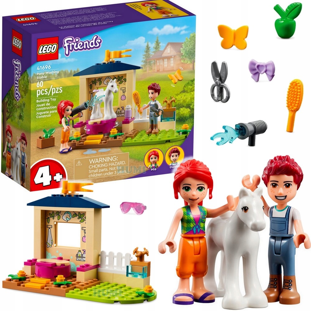 

Lego Friends 41696 Kąpiel Kucyki Koniki w stajni
