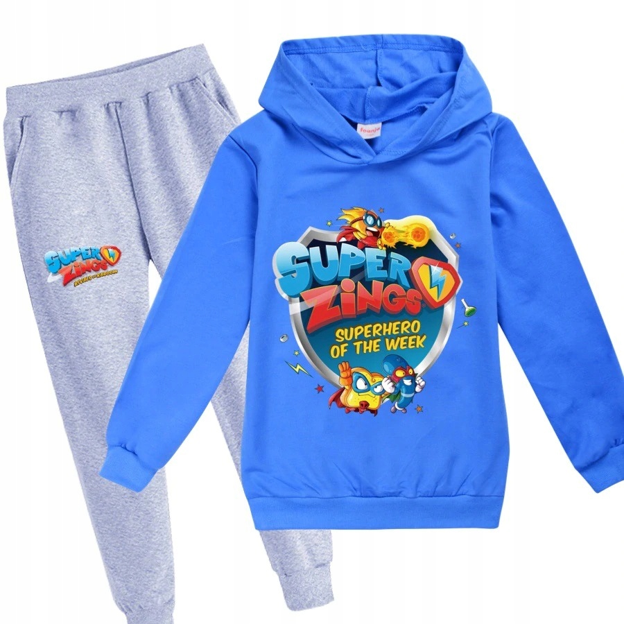 

Dres Super Zings Spodnie Bluza Z Kapturem Kolory