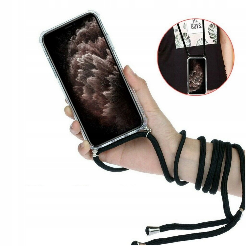 

Crossbody etui na ramię szyję do Samsung S22 Ultra