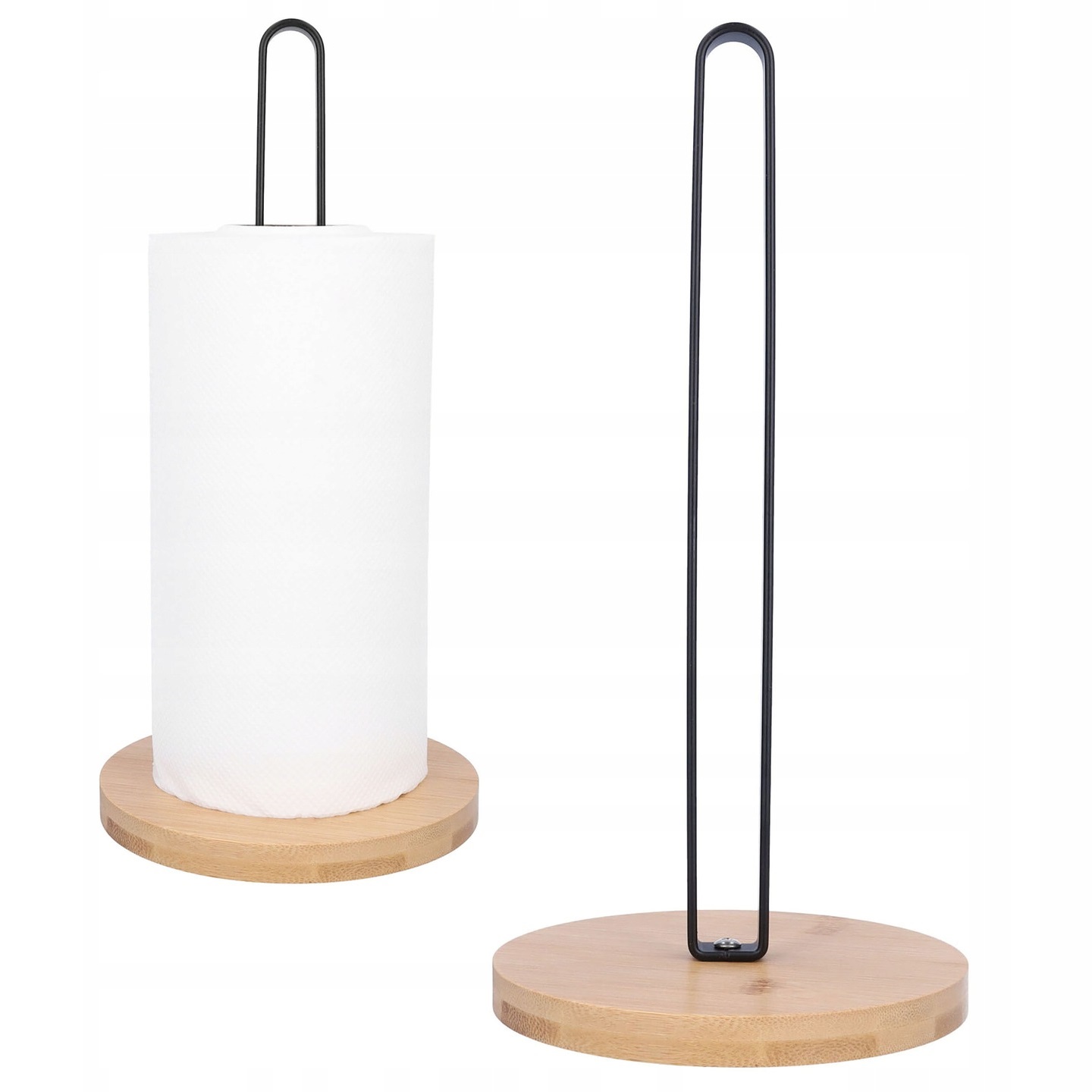 STOJAK NA RĘCZNIK PAPIEROWY stalowy z matowym wykończeniem w stylu LOFT