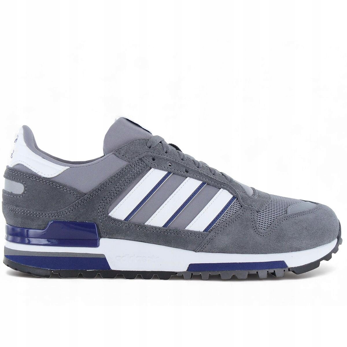 Buty Męskie Adidas Zx 600 Klasyczne Sneakersy Na Co Dzień Szare Skórzane