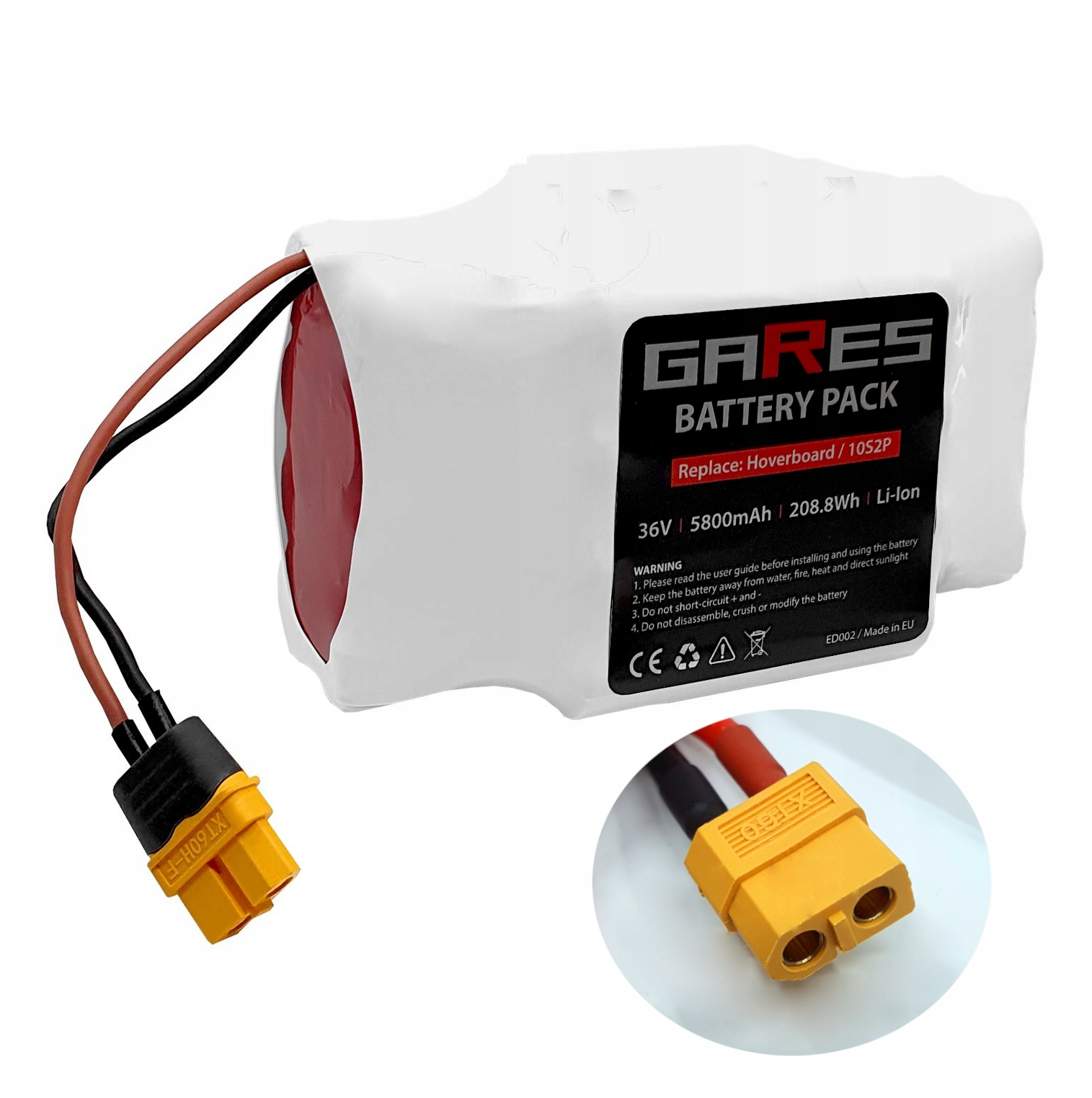 Baterie Akumulátor pro desku Manta 10S2P 36V 5.8Ah