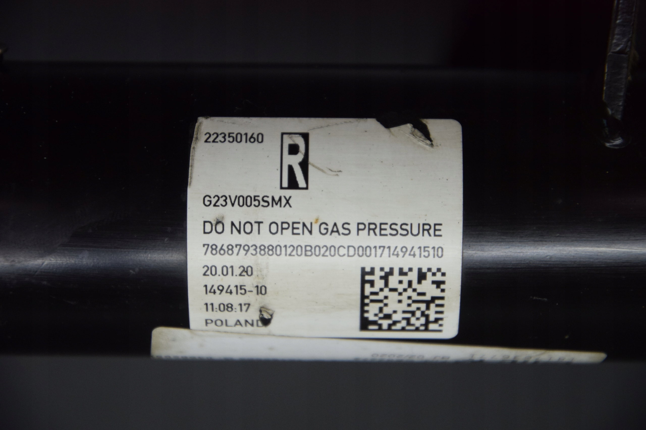 shock absorber right front BMW 4 G22 G23 4x4 6879388 7792km