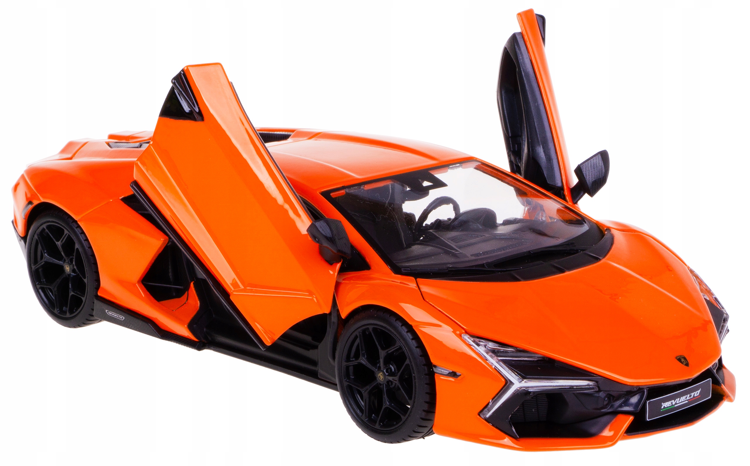 Lamborghini Revuelto Model Kov Bburago 1:24 Oranžová