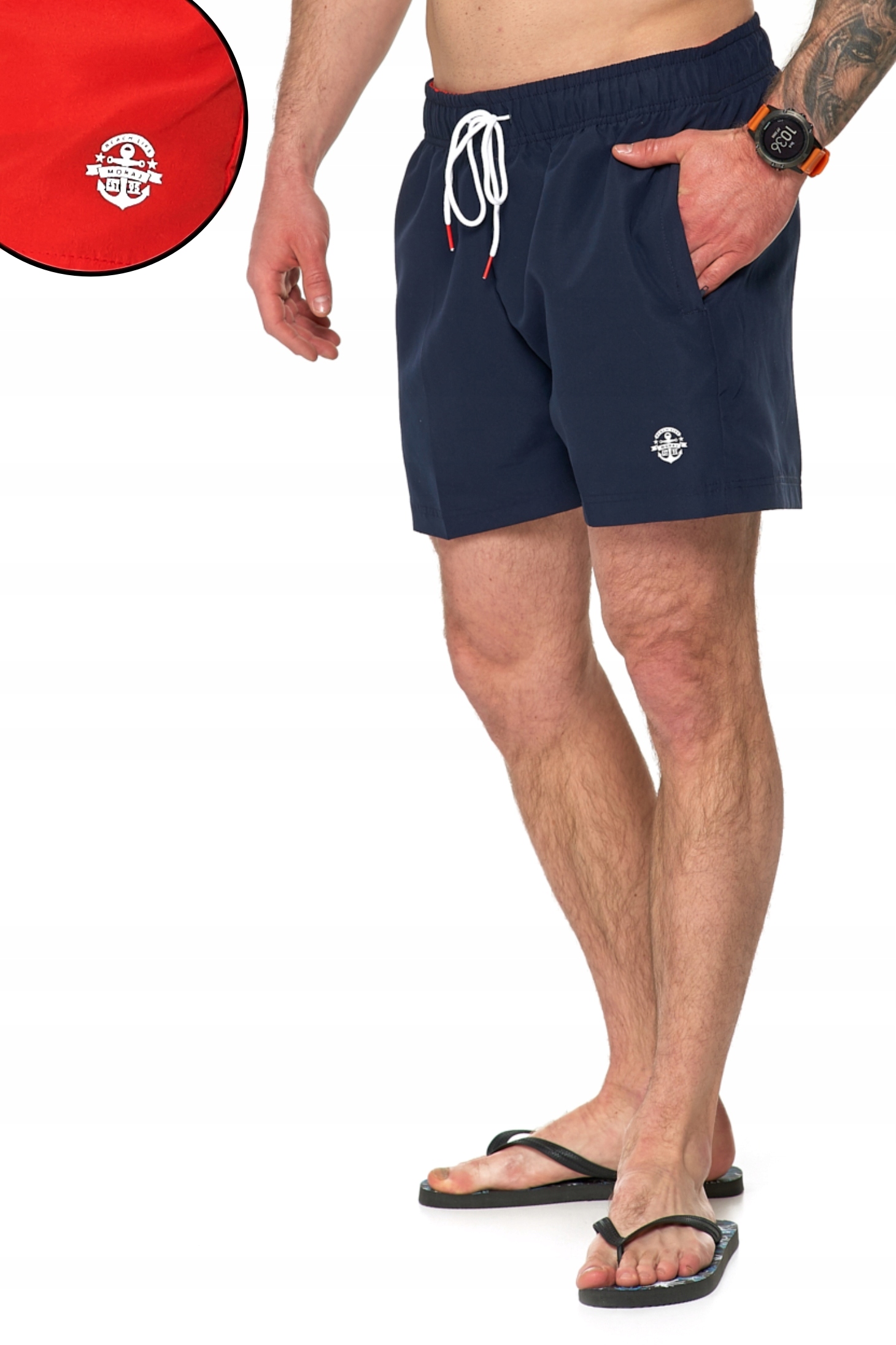 Spodenki Szorty Plażowe Kąpielowe Męskie MORAJ 3XL EAN (GTIN) 5902720119060