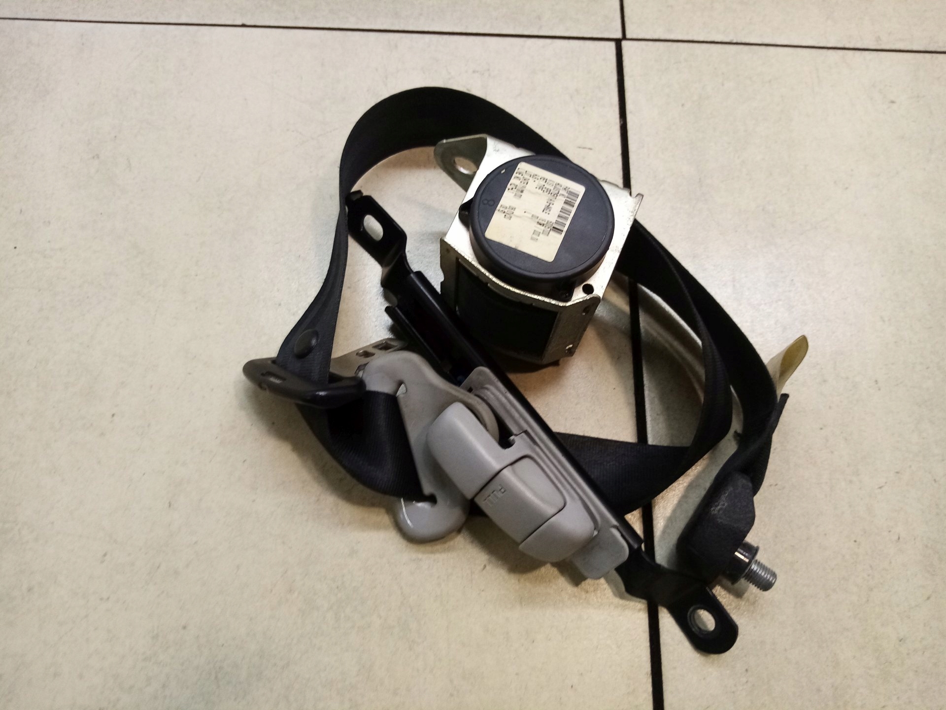tension belt safety right front MAZDA 3 1.6 TDCI