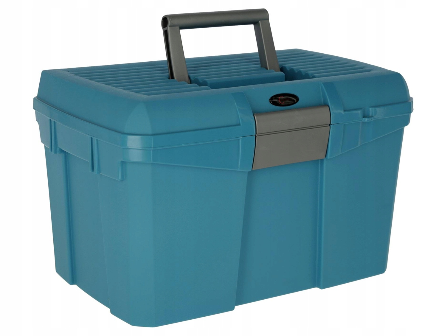 Krabička Na Příslušenství Pro Koně Siena Modro-šedá Covalliero