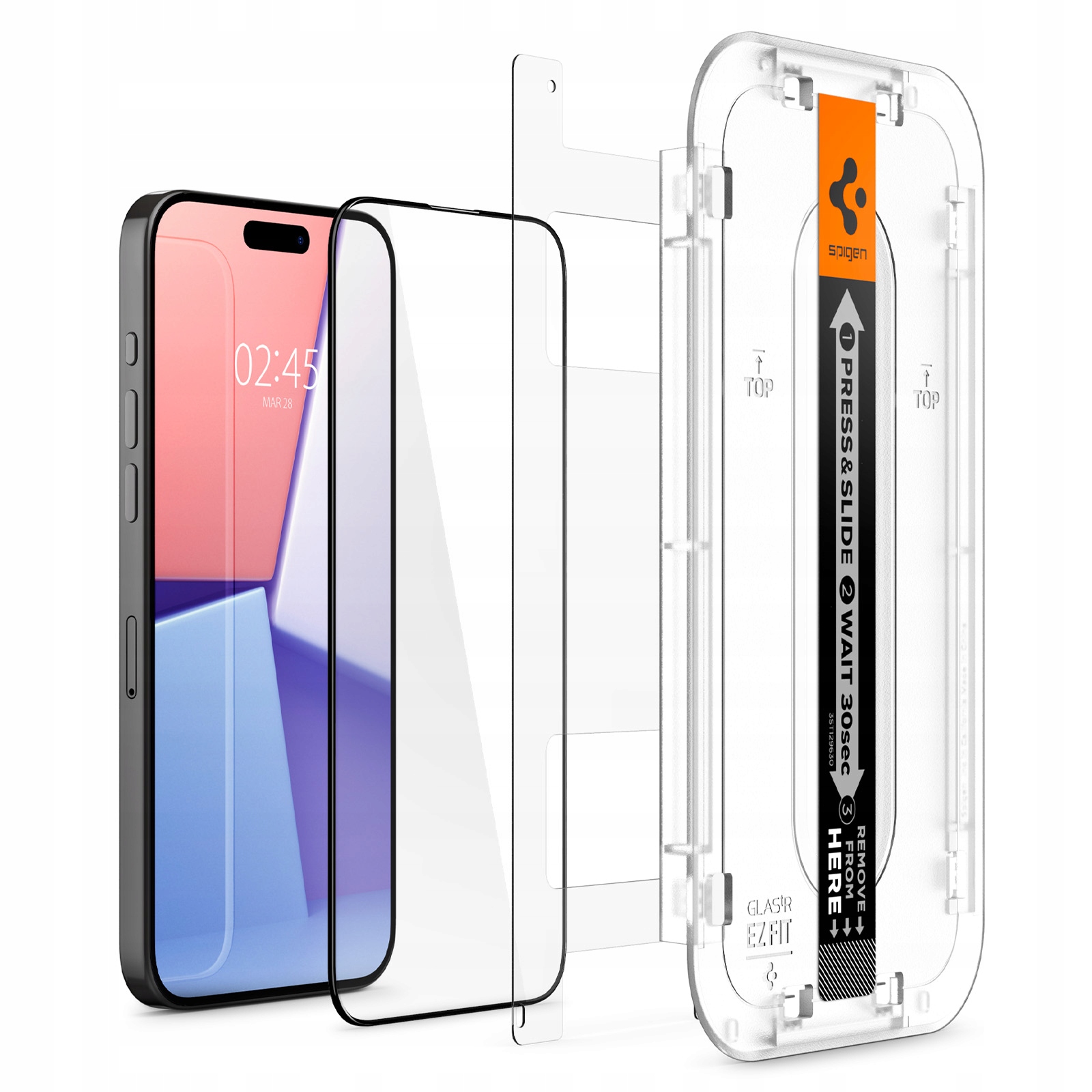 Szkło hartowane Spigen EZ Fit do iPhone 15 Pro Dedykowany model iPhone 15 Pro