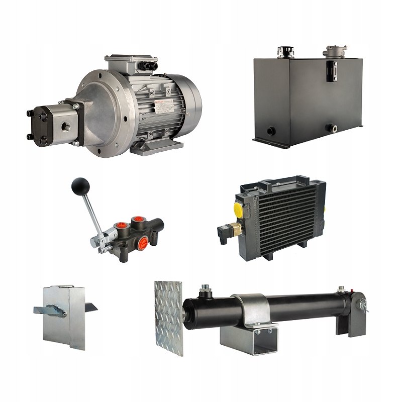 Hydraulika pro štípač dřeva, štípací síla: 12 tun, doba cyklu štípání: 14-