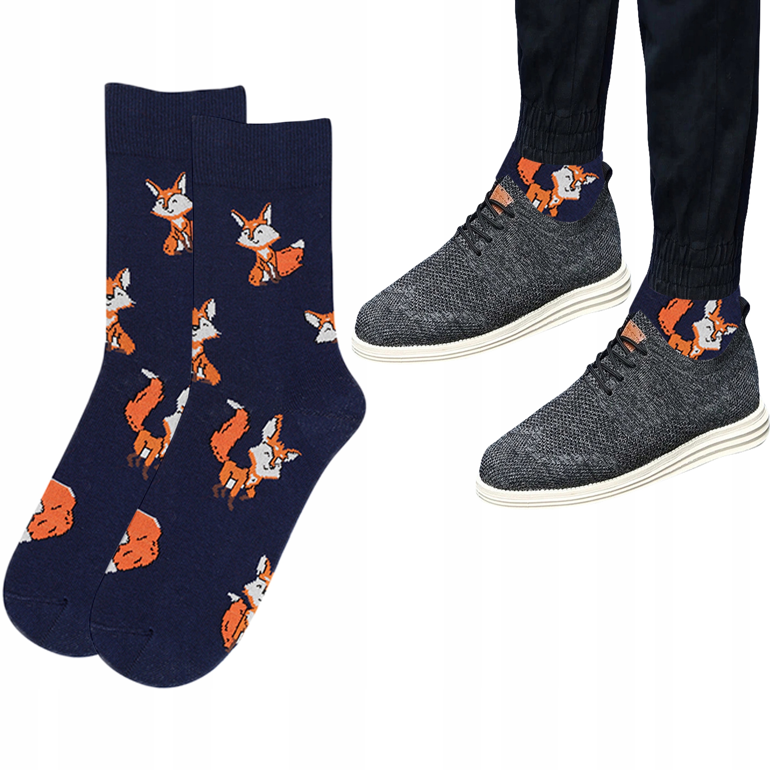 

Skarpety Męskie Wola Casual Liski 39/41