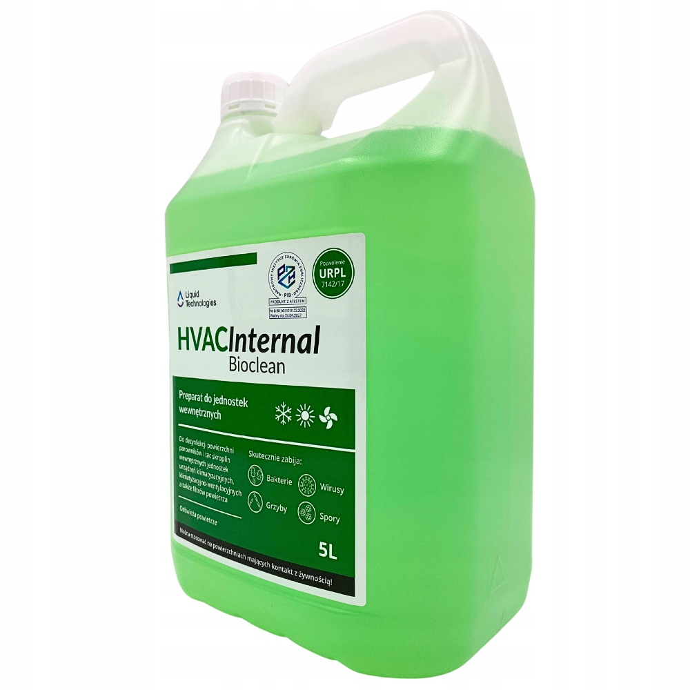 Levně Hvac Bioclean dezinfekční prostředek na klimatizaci a ventilaci 5L Internal