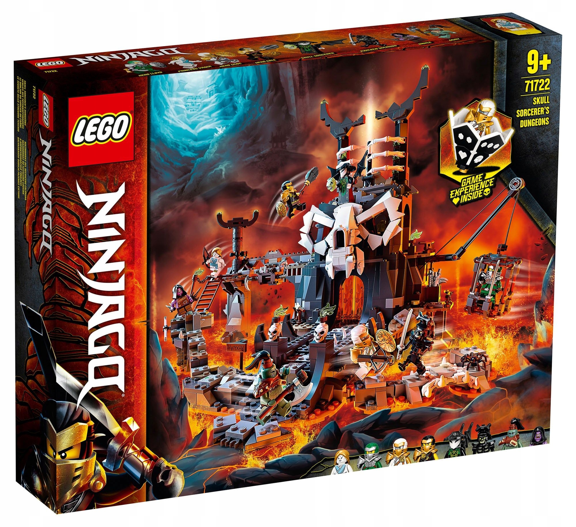 Lego Ninjago 71722 Lochy kostlivého čaroděje Nové