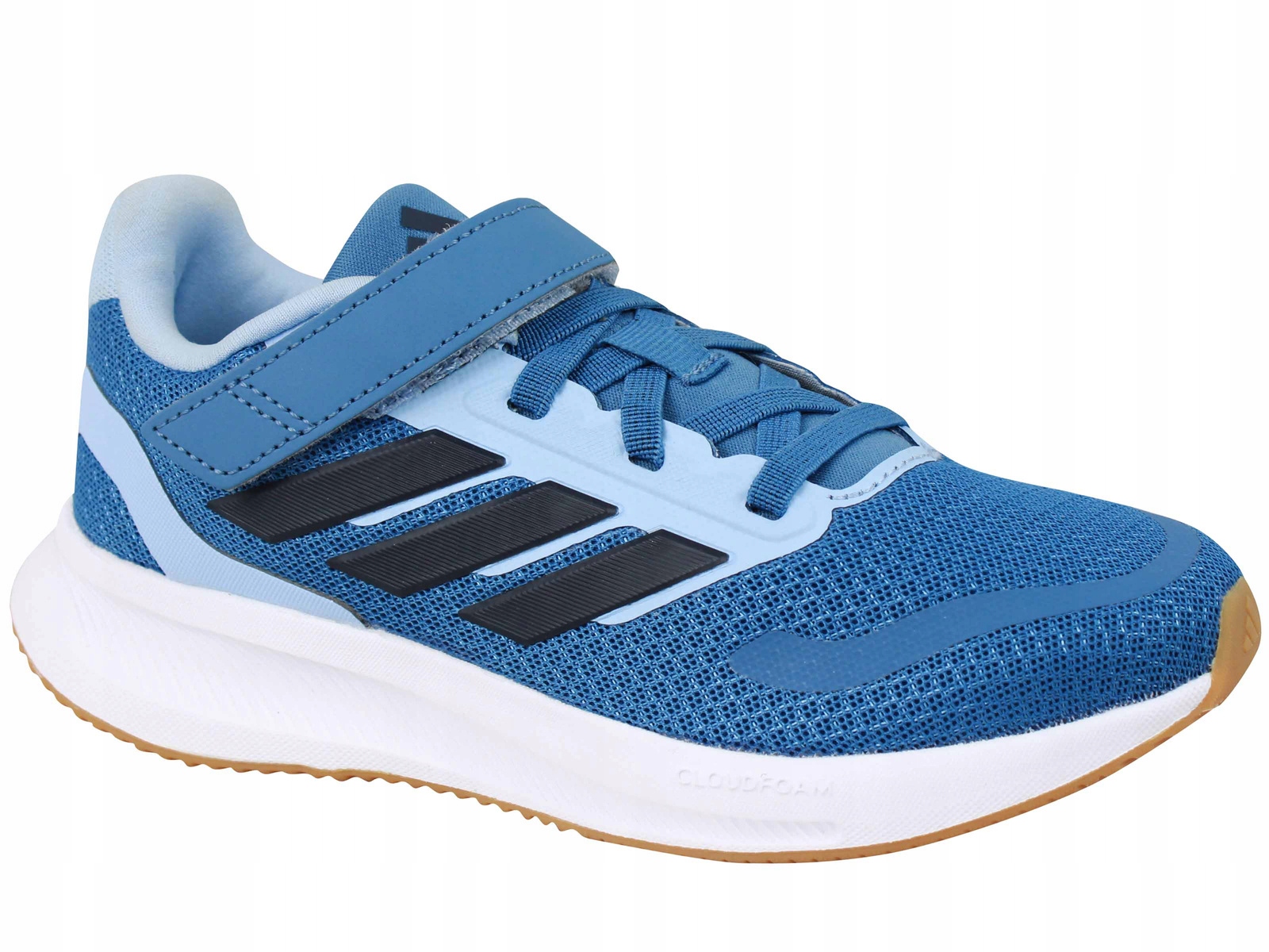 Adidas Runfalcon 5 El C JP9398 Buty Dziecięce Na Gumki Rzep Niebieskie