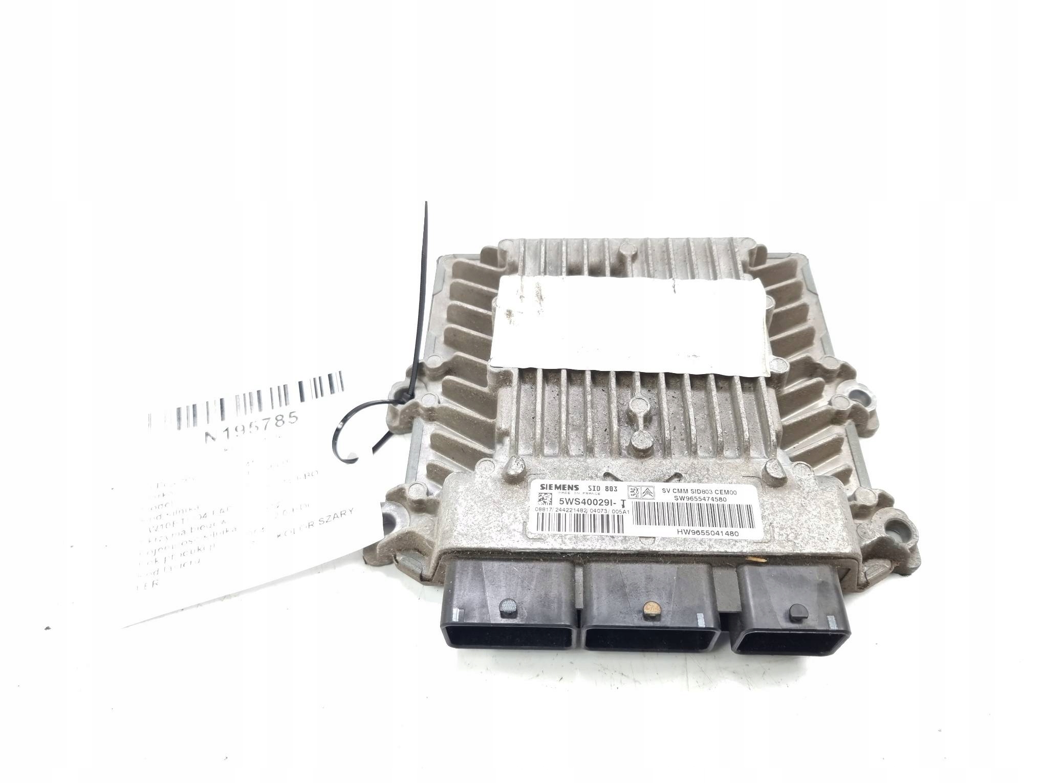 Computer 9655474580 2.0 HDI PEUGEOT 307