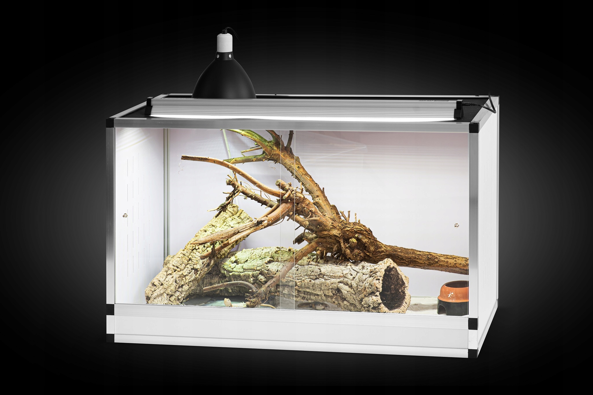 Levně Terarium pro agamu, leguána, gekona, štíra, pavouka...