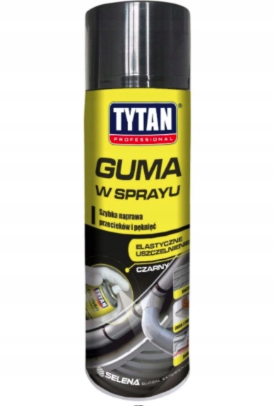 Tytan GUMA W SPRAYU 400 ml USZCZELNIA PRZECIEKI