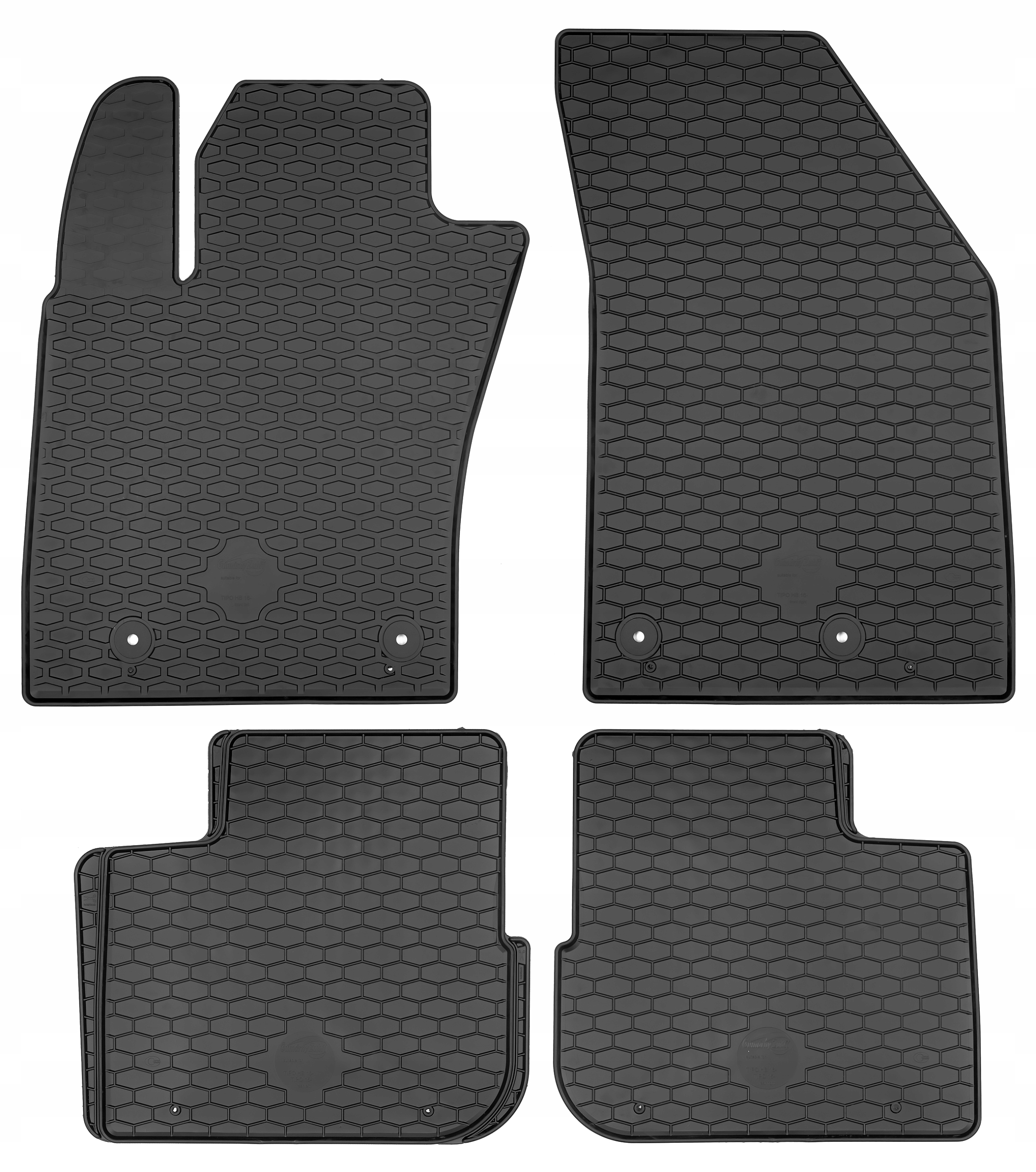 

Zestaw chodników gumowych do Fiat Tipo Cross 2021-