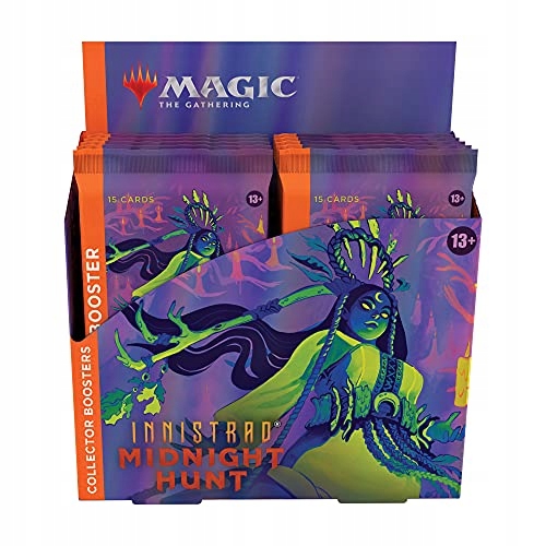 Magic: The Gathering Innistrad: Midnight Hunt Collector Booster Box, 12 Pac Minimalna liczba graczy 1