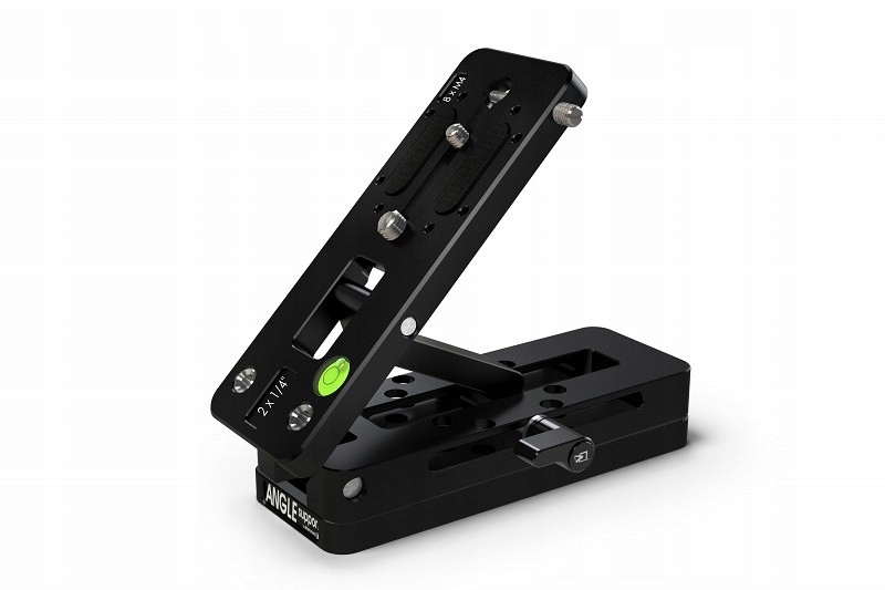 Úhlový adaptér s montážní deskou držáku 1/4 "a 3/8"