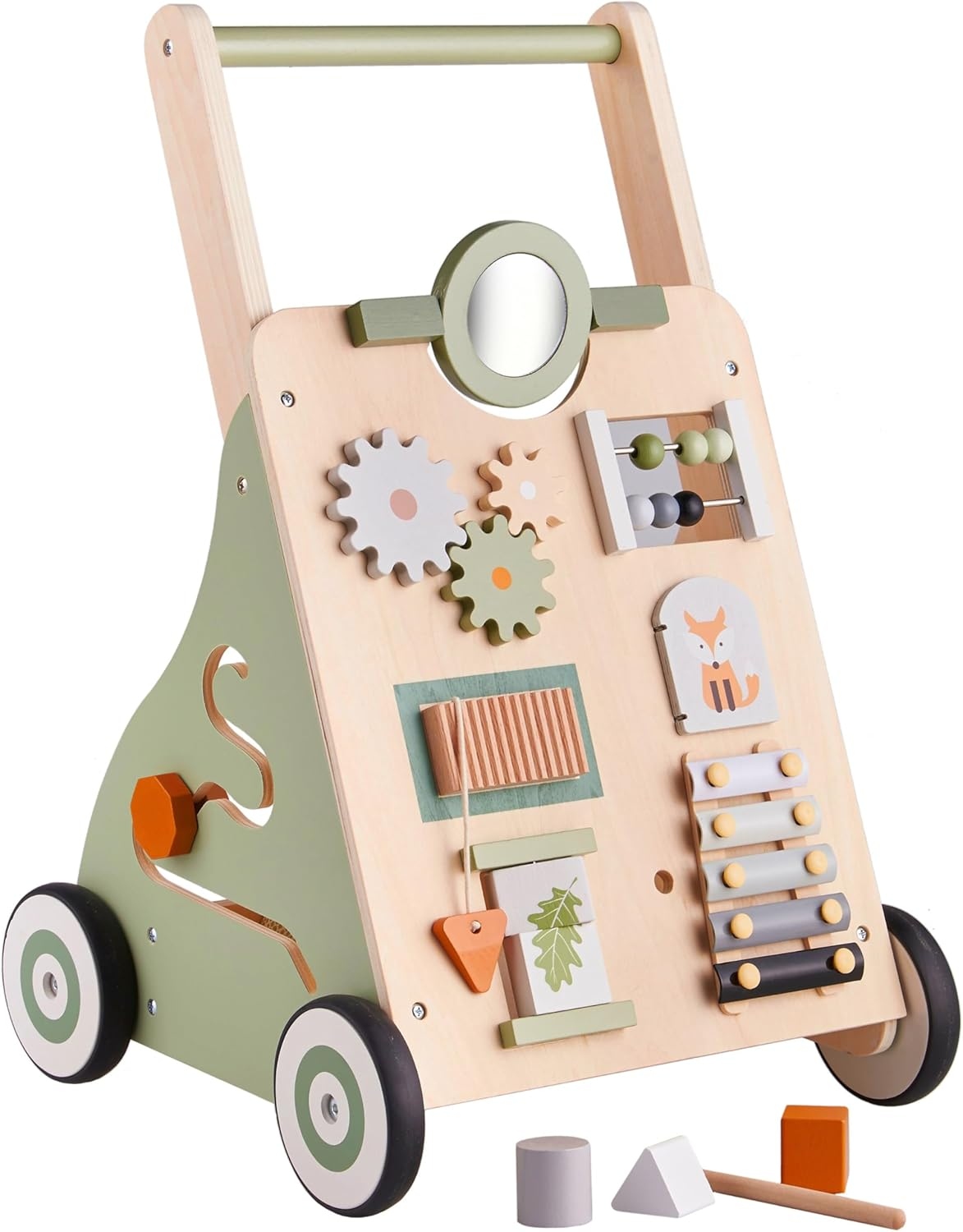 Drewniany Chodzik Haus Projekt Woodland 30x35x54cm Zabawka Sensoryczna