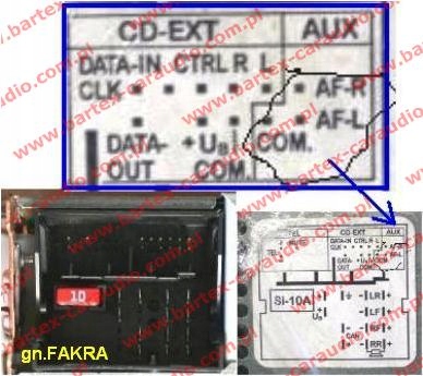 ZŁĄCZE 1,5m AUX gniazdo jack VW RCD 210 310 Golf 5 Kod producenta 15005