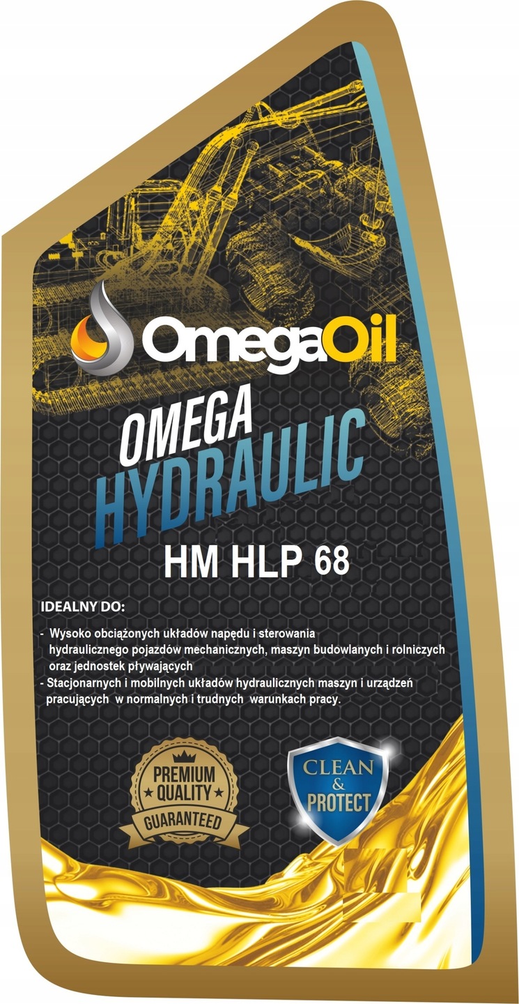 OMEGA OLEJ HYDRAULICZNY L-HM HM 68 HLP 68 20L