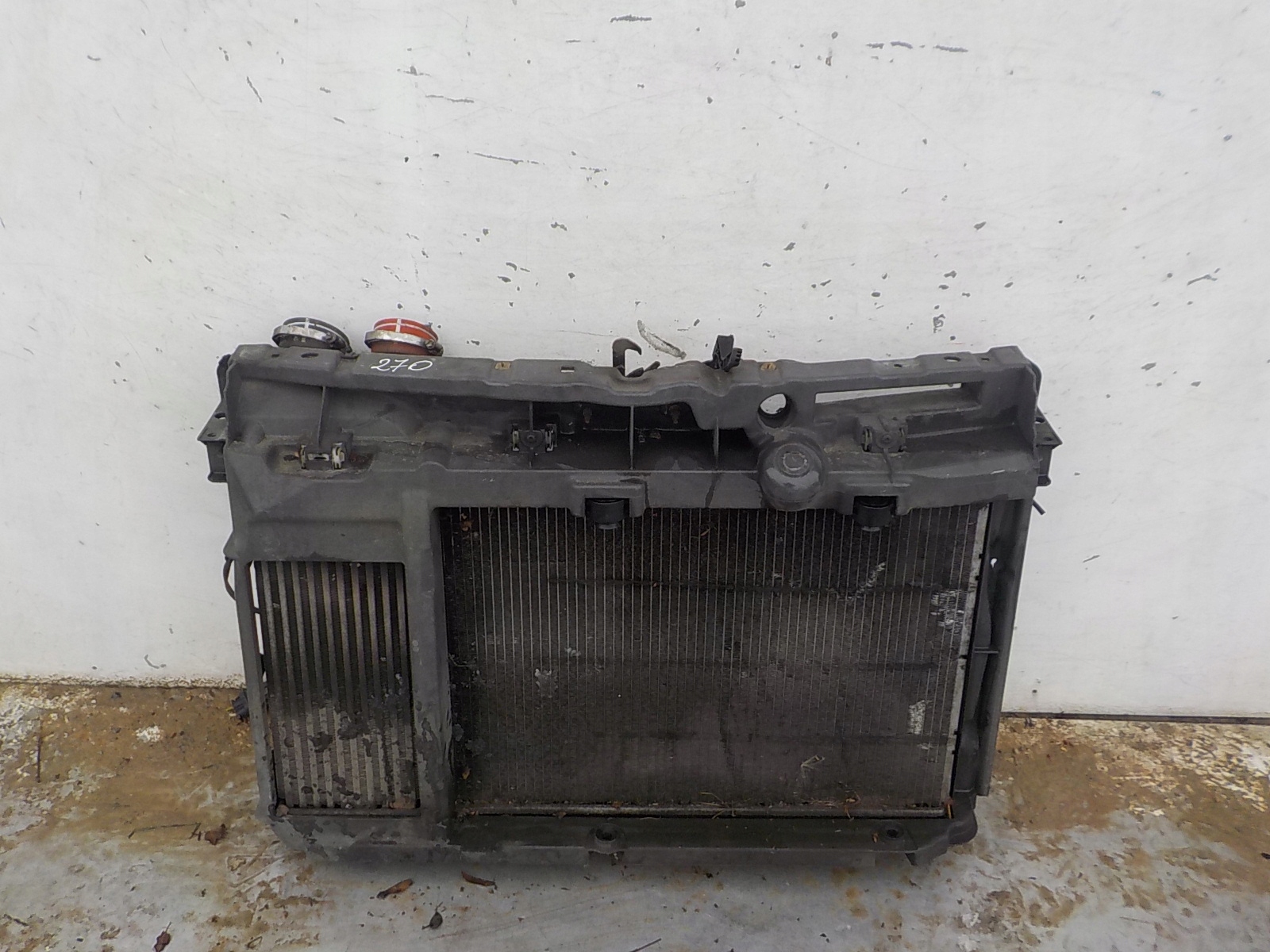 270 CITROEN C3 II 1.6 HDI support panel for radiators sider radiator