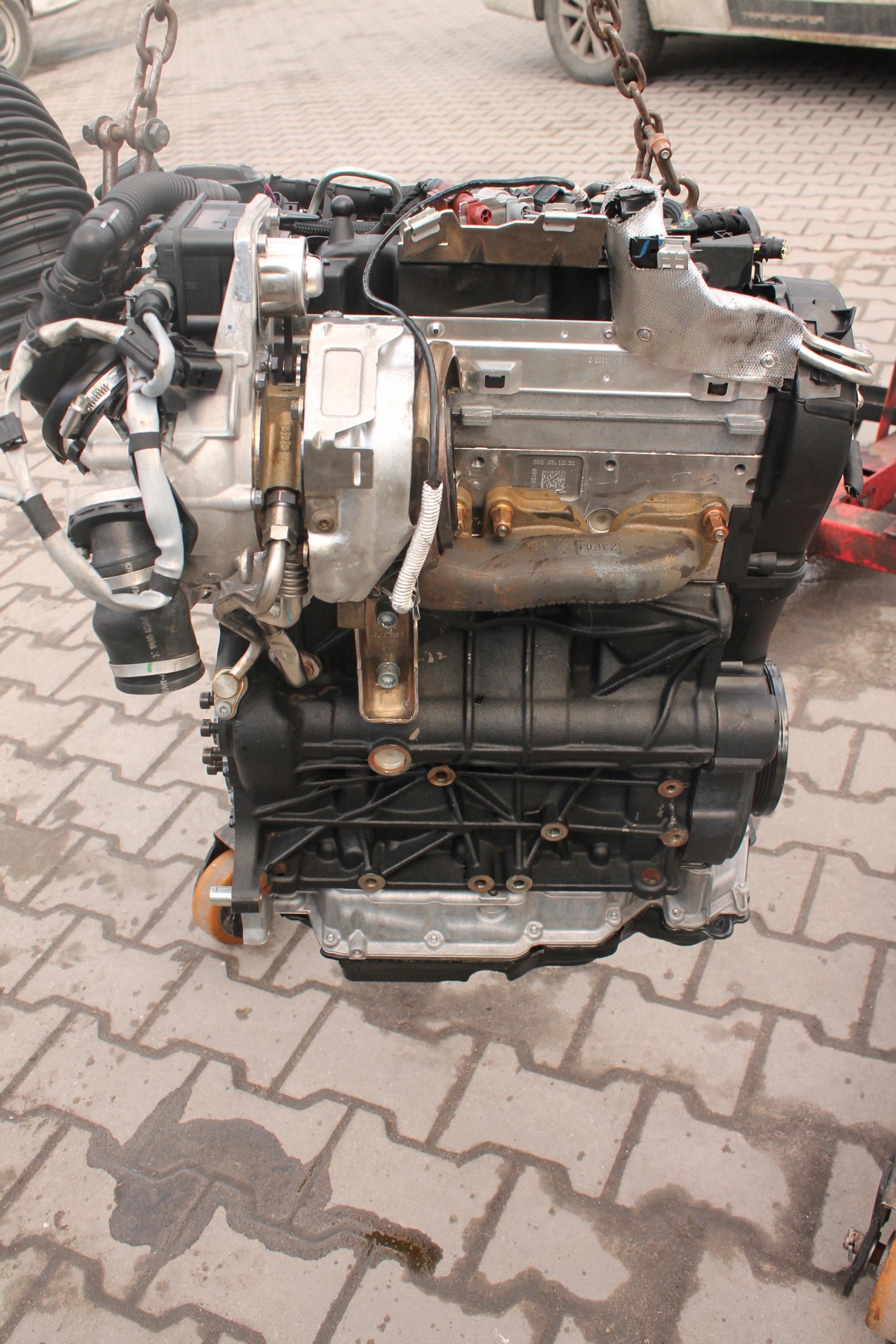 engine complete VW SKODA 2,0 TDI DTS 25 TYSKM
