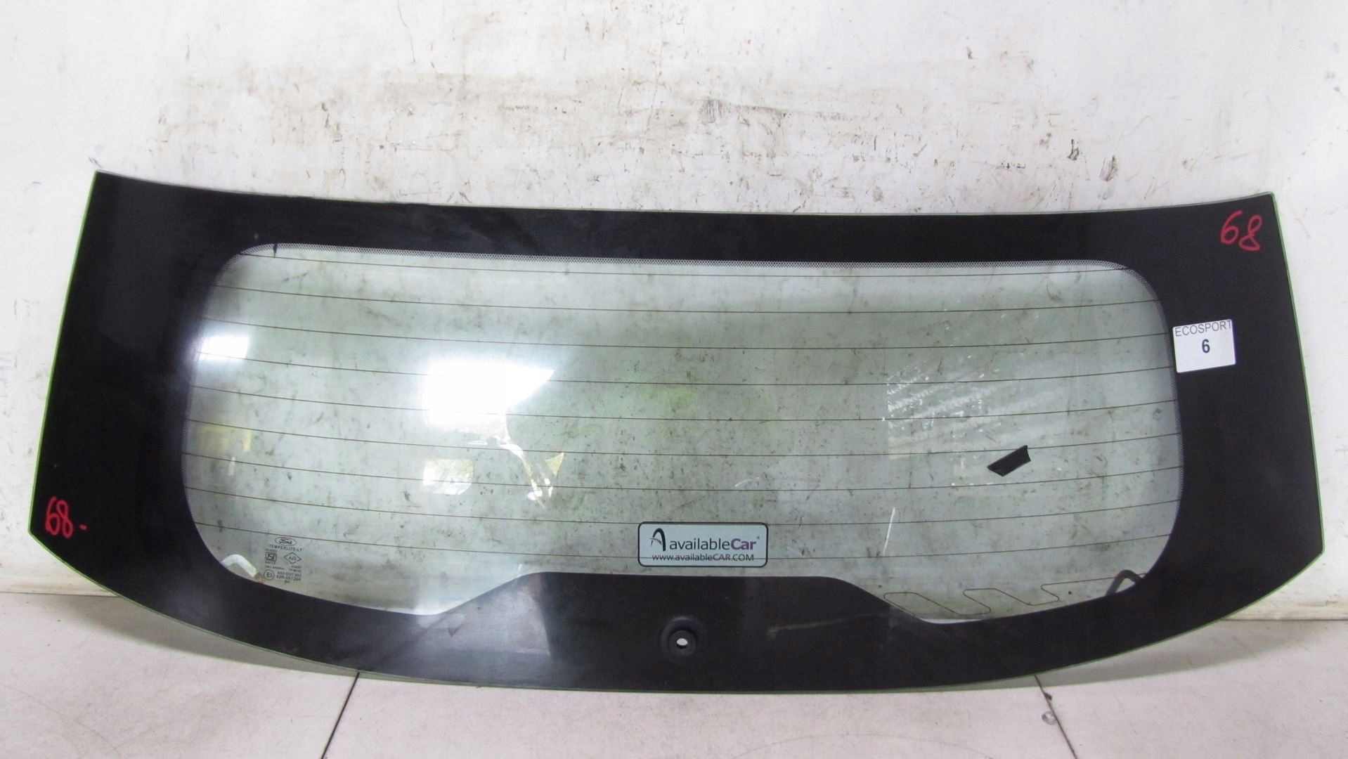 FORD ECOSPORT SZYBA KLAPY BAGAZNIKA 12-17 68