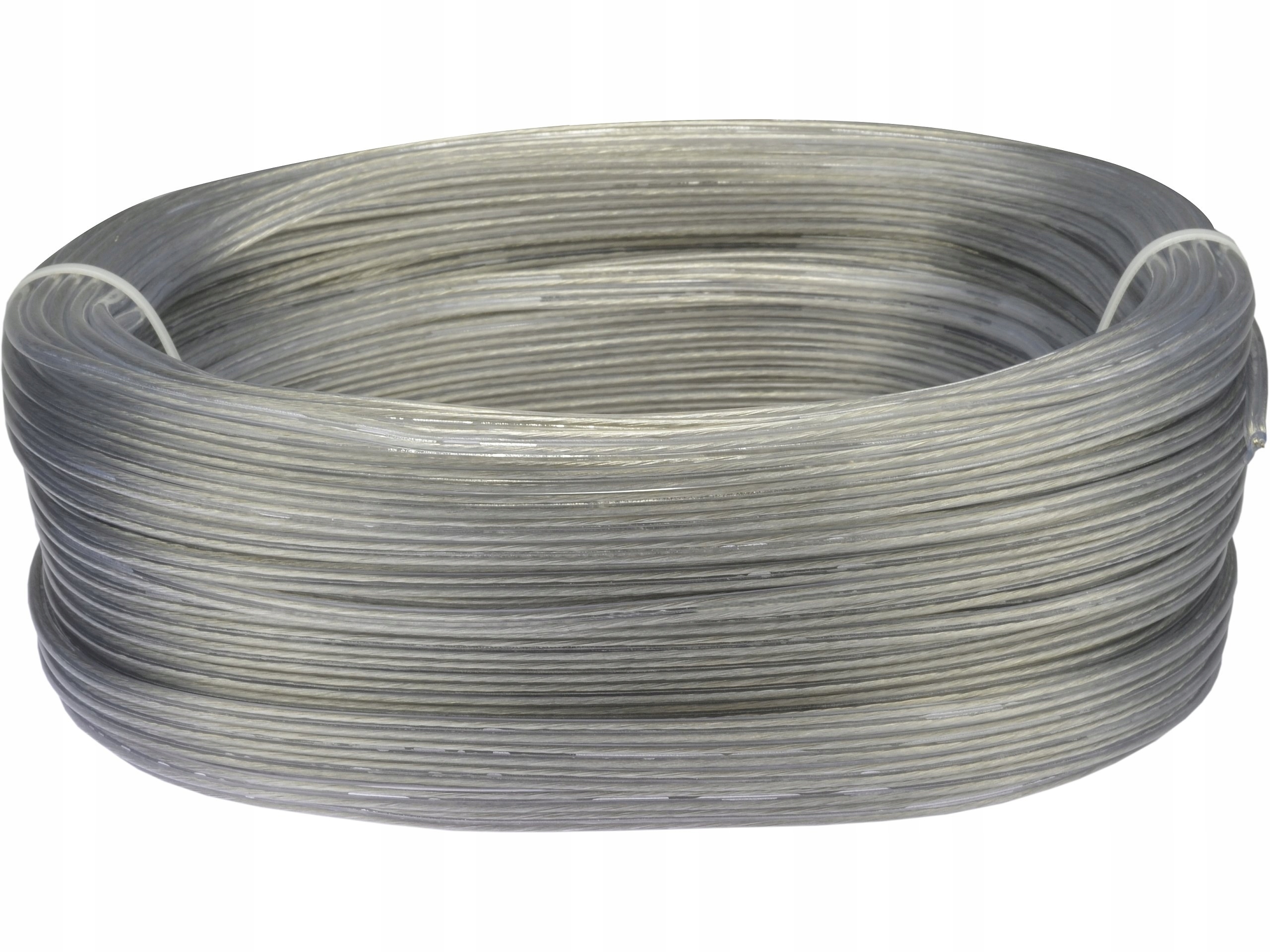 Przewód kabel prądowy Omy 2x0,5 do lampy transparentny przezroczysty 100m