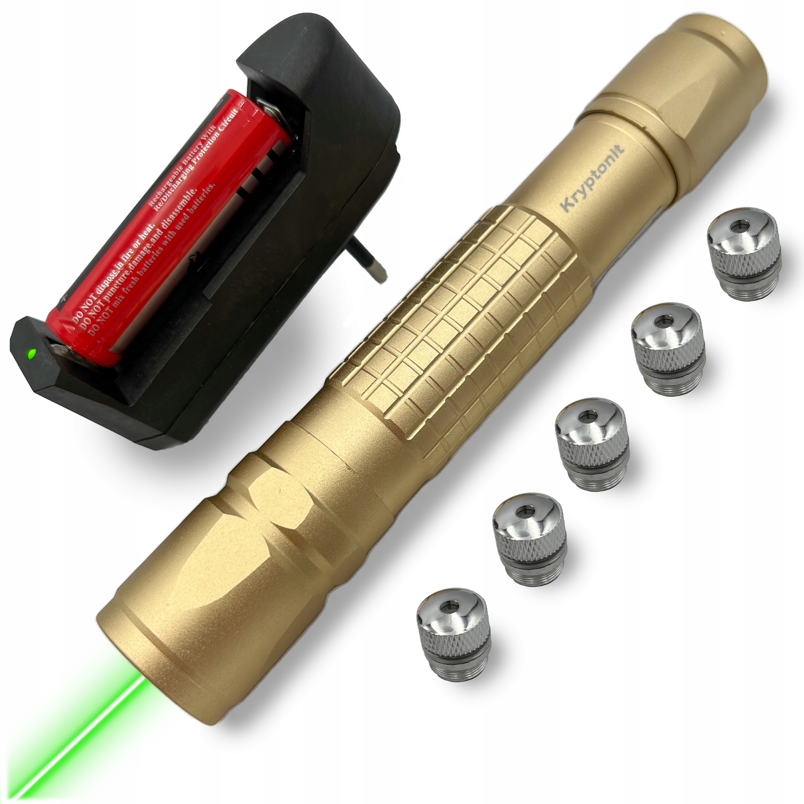 Zelený laser Kryptonit Laserové ukazovátko