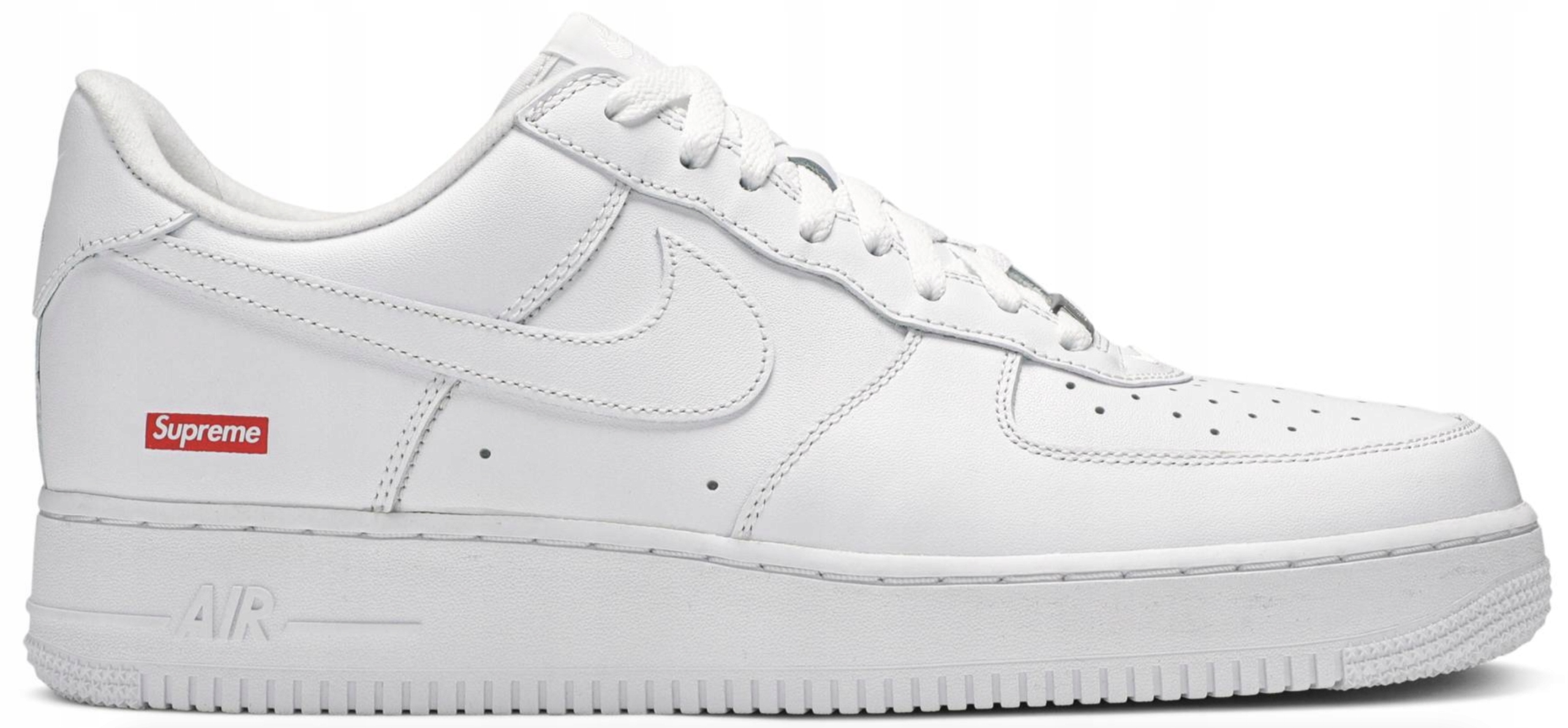 Pánské sportovní boty Supreme Air Force Nike White CU9225-100 vel 44