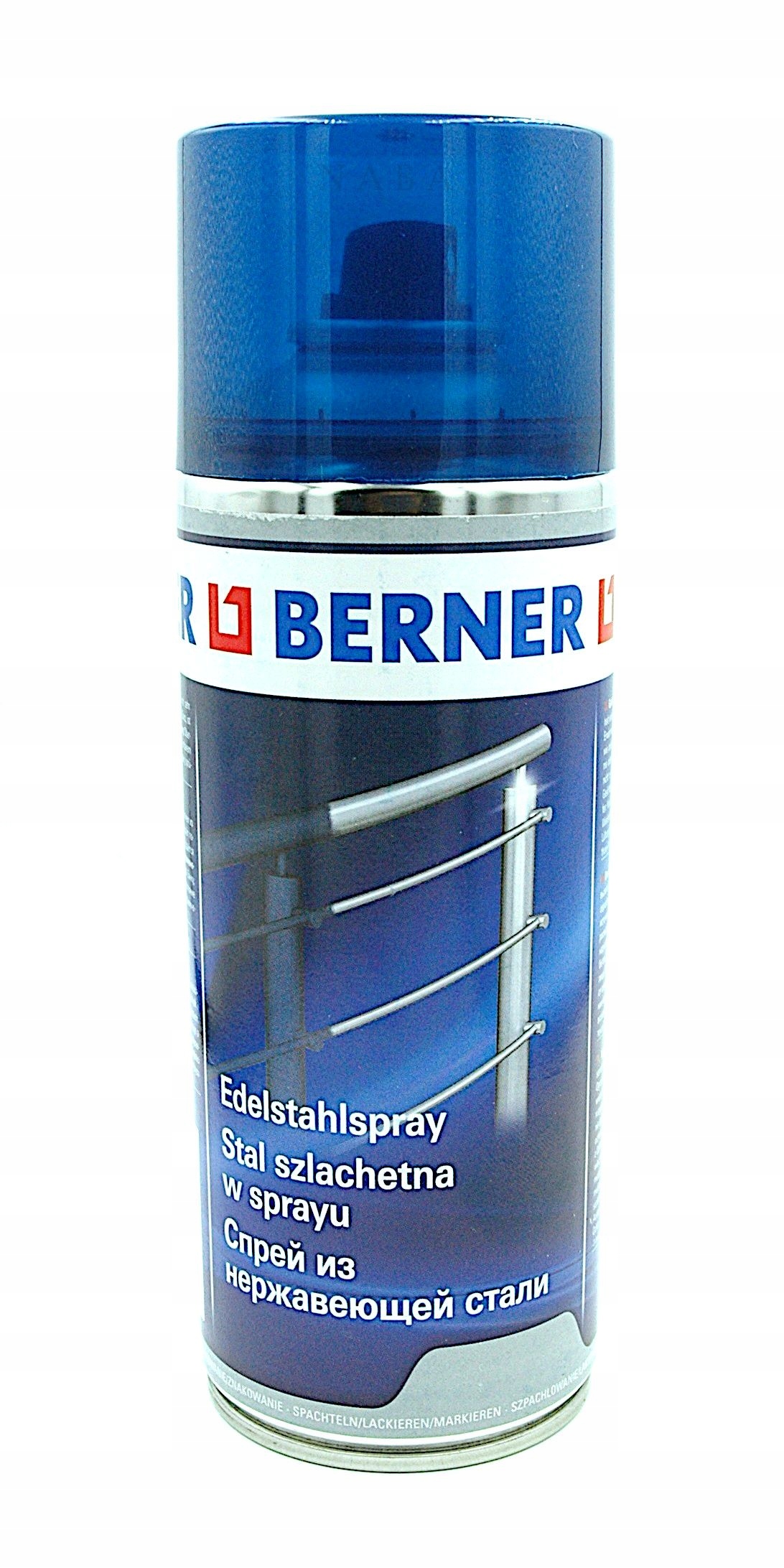 

Stal Nierdzewna W Sprayu 400ML Berner 335524 Inox