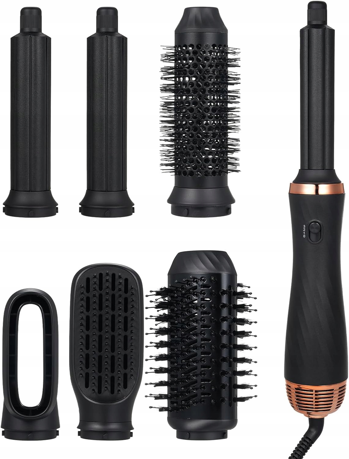 Air Styler vysoušeč vlasů 6 v 1 Bílý :178