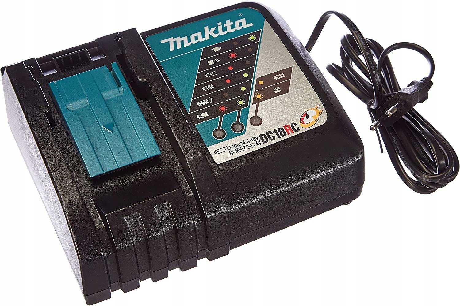 

Ładowarka DC18RC Li-ion 7,2-18V Makita