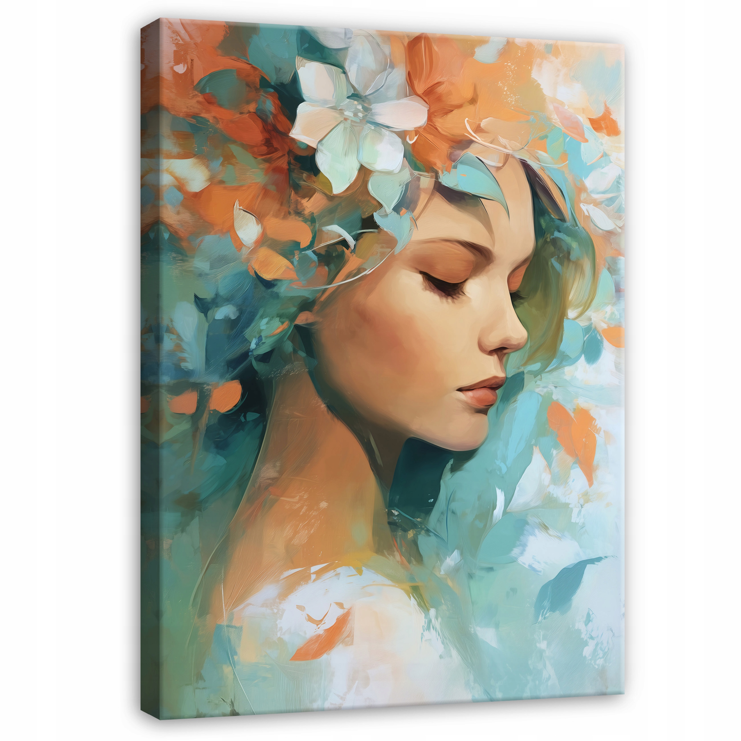 Obraz Abstrakce Tvář Ženy Do Ložnice Obývacího Pokoje Kuchyně Na Plátně 100x70