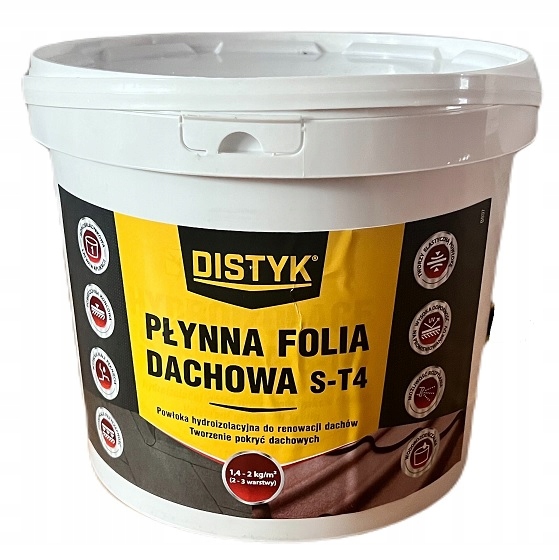 

Płynna folia dachowa hydroizolacja membrana napraw