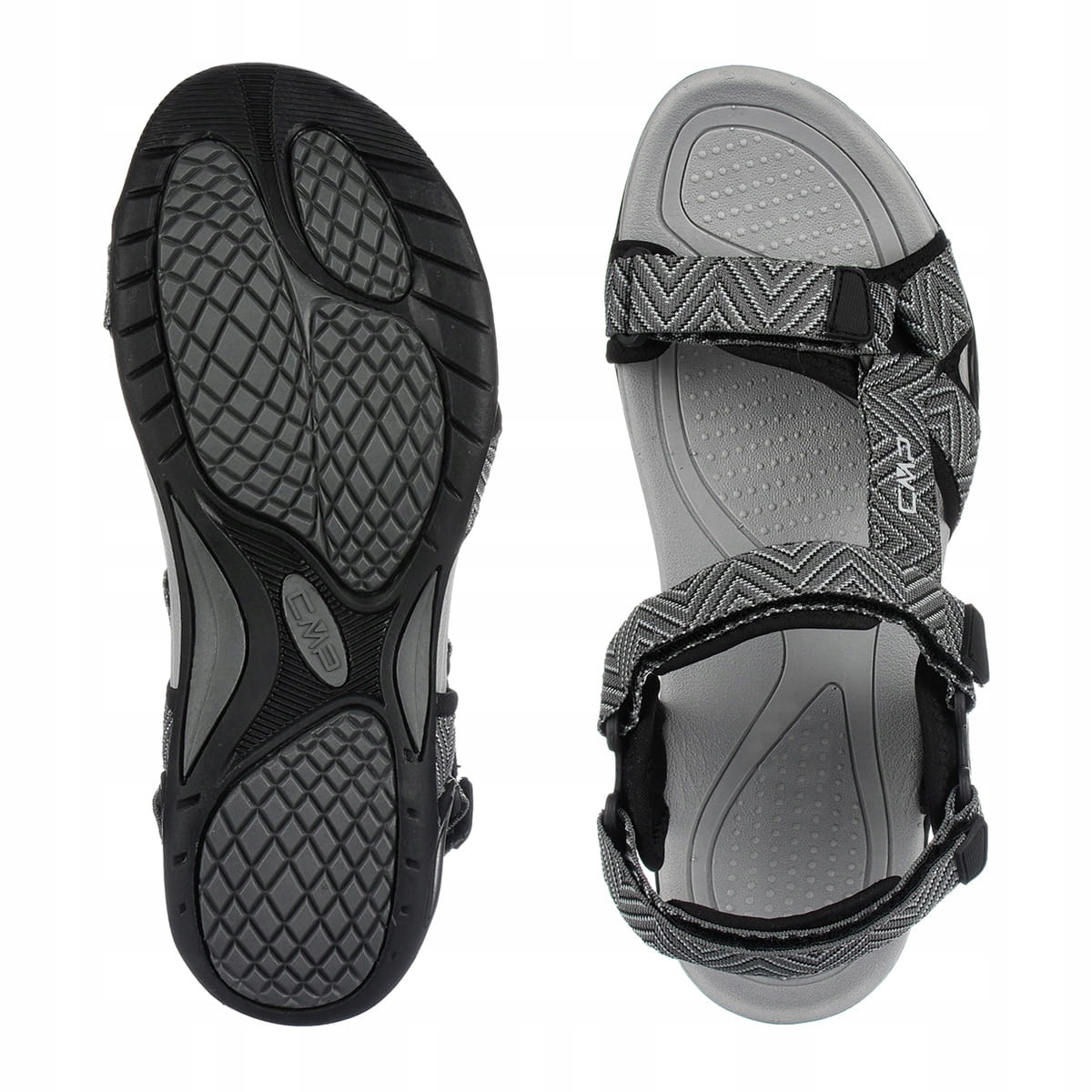Sandały sportowe męskie CMP HAMAL - 46, Szary, TURYSTYKA Rozmiar 46