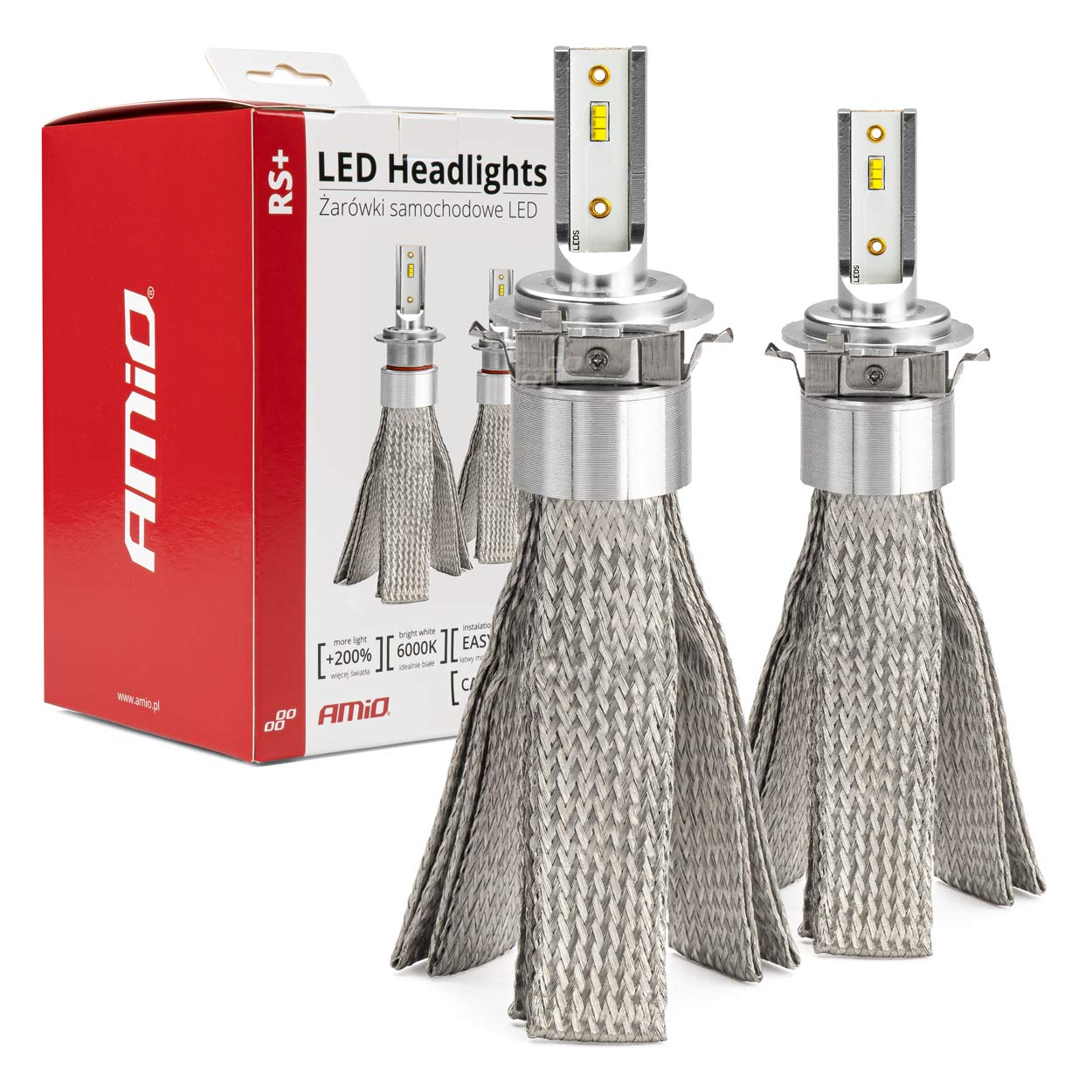 Led automobilové žiarovky Rs+ H7-6 50W slim
