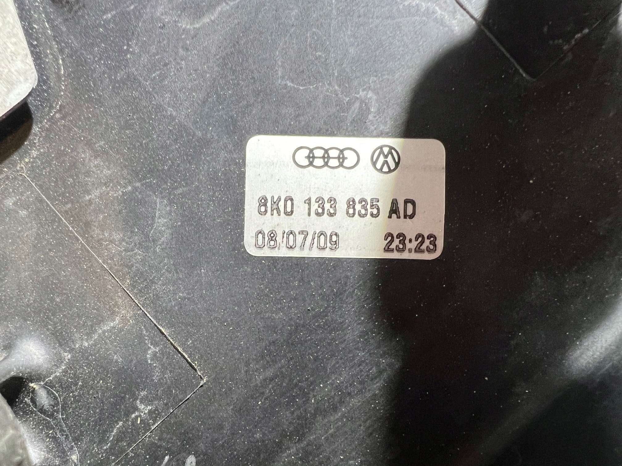 AUDI A4 B8 2.0 TDI Gehäuse filter luft 8K0133835AD 03G906461C