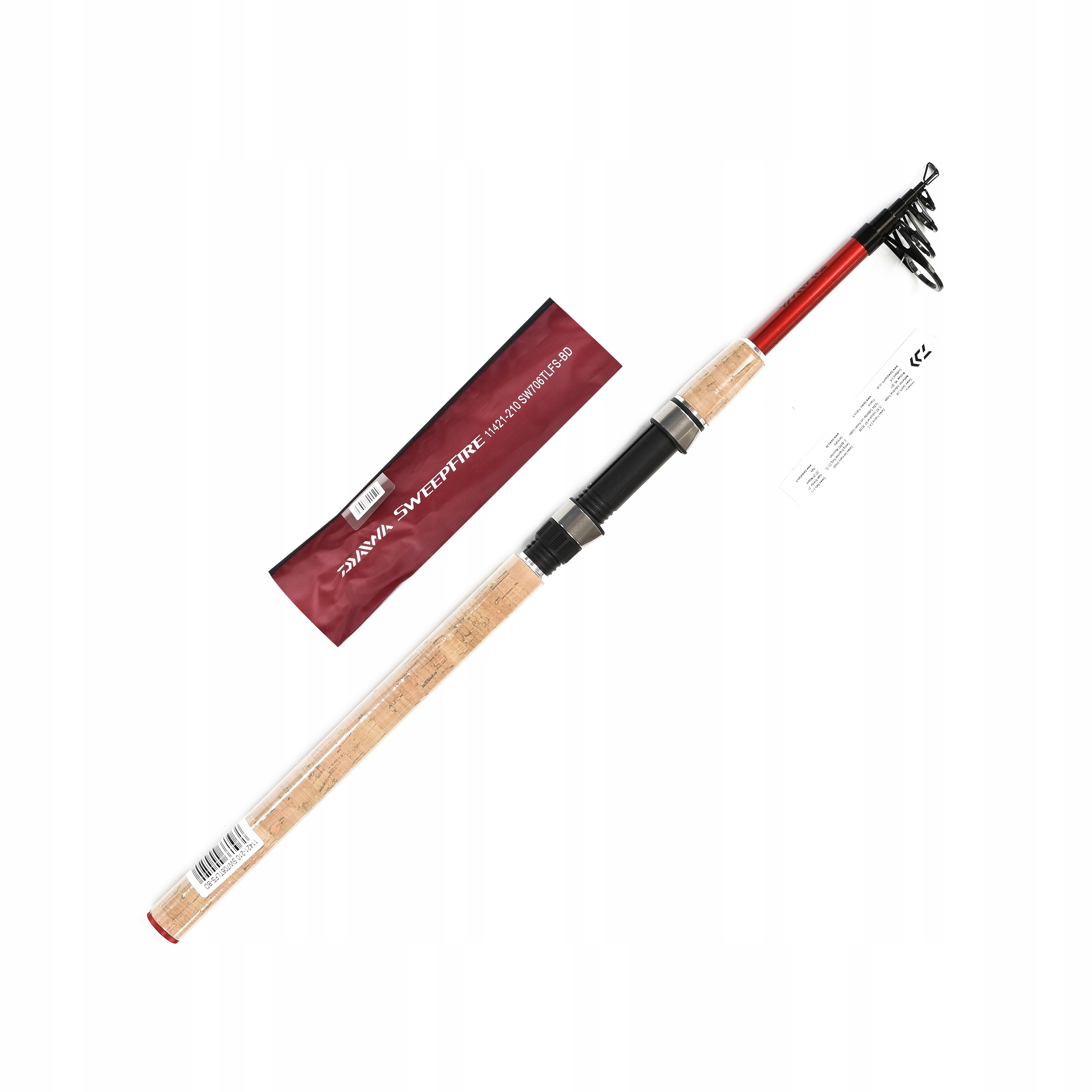 Wędka teleskopowa spinningowa Daiwa Sweepfire Tele Spin 2.10m 5-20g