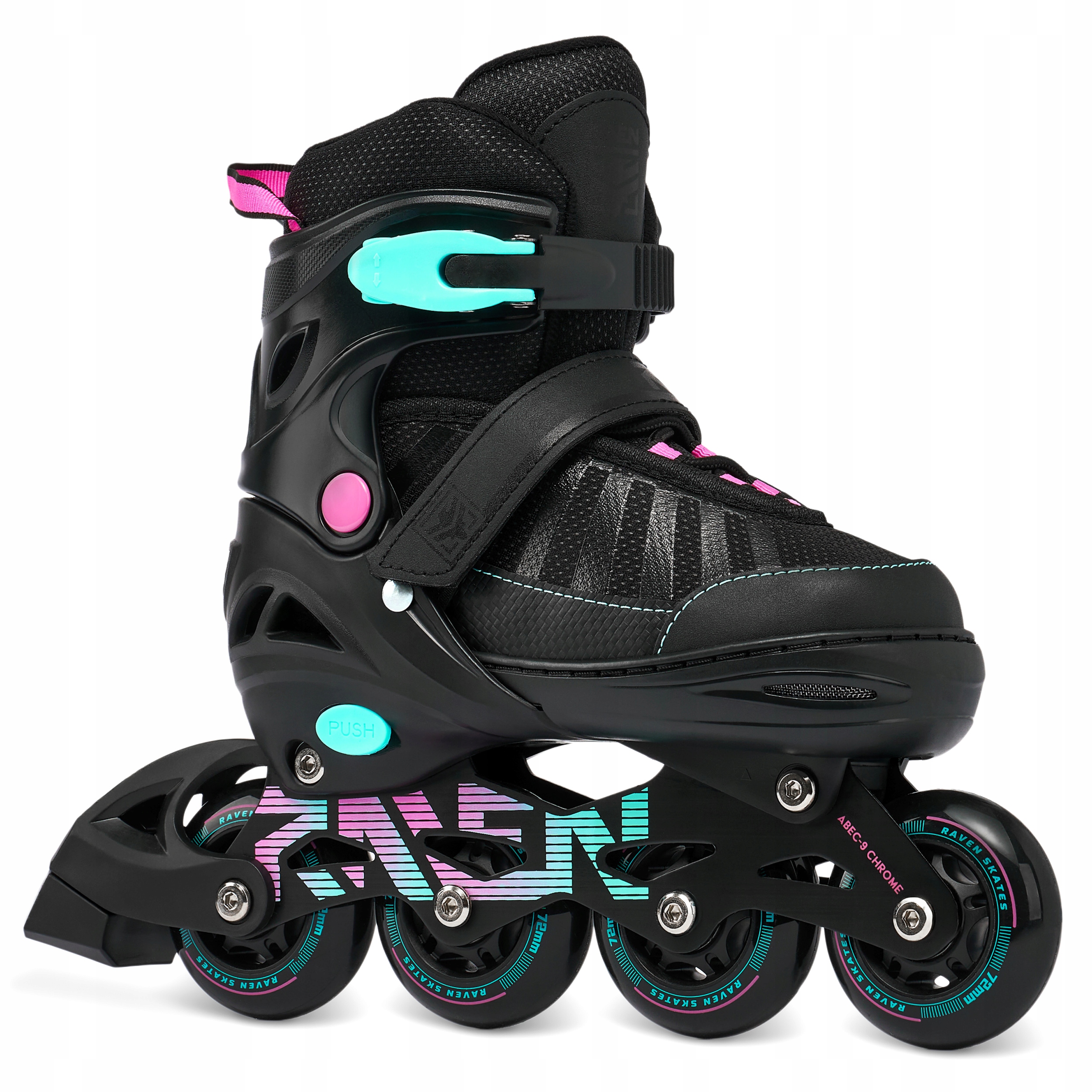 Rolki Regulowane Raven Oxen Mint/Pink 38-42