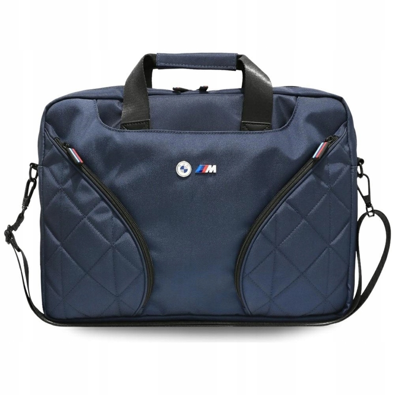 Bmw Nylon Pockets & Metal Logo Taška na notebook 16" (granátová)